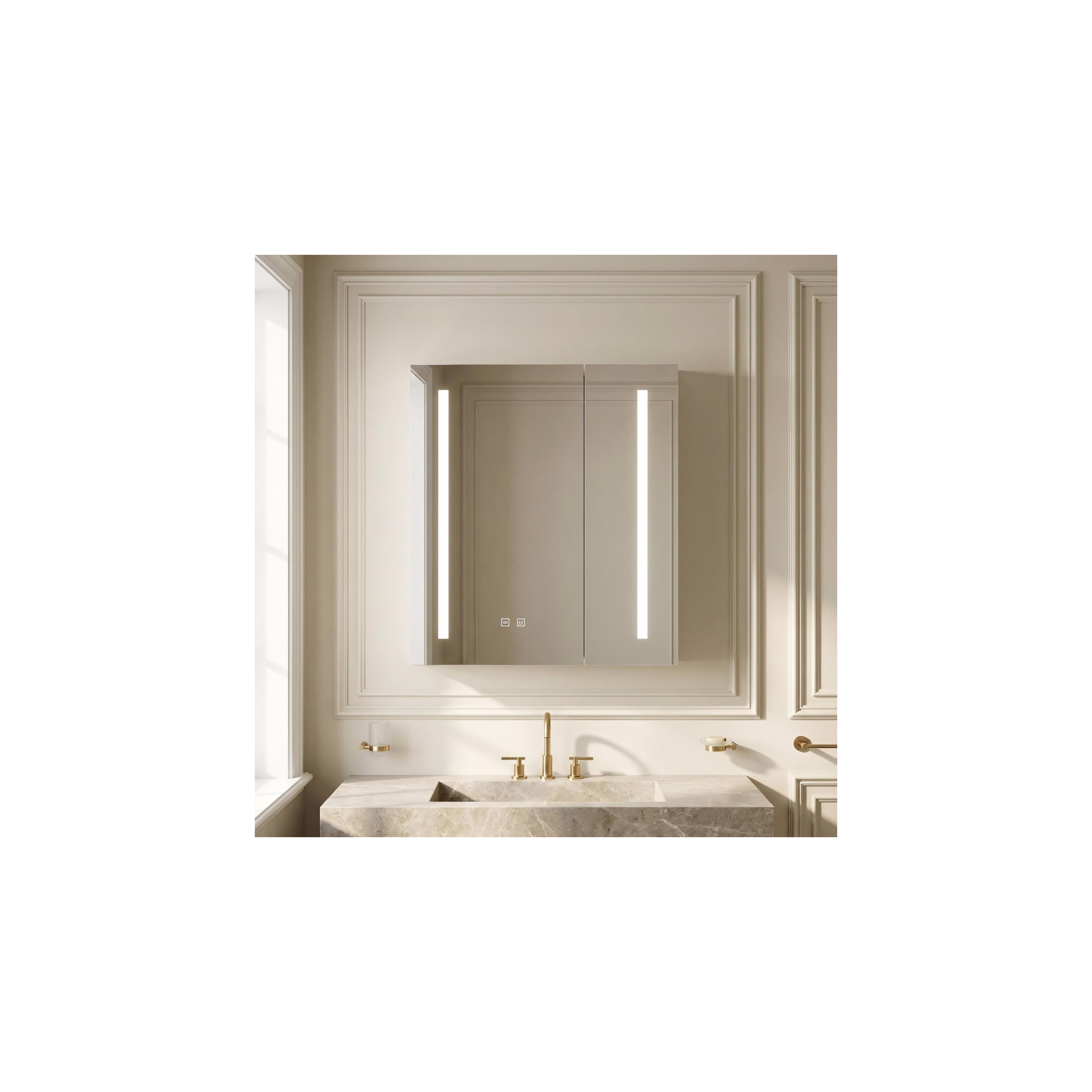 LED mirror cabinet M1015-60 60x65