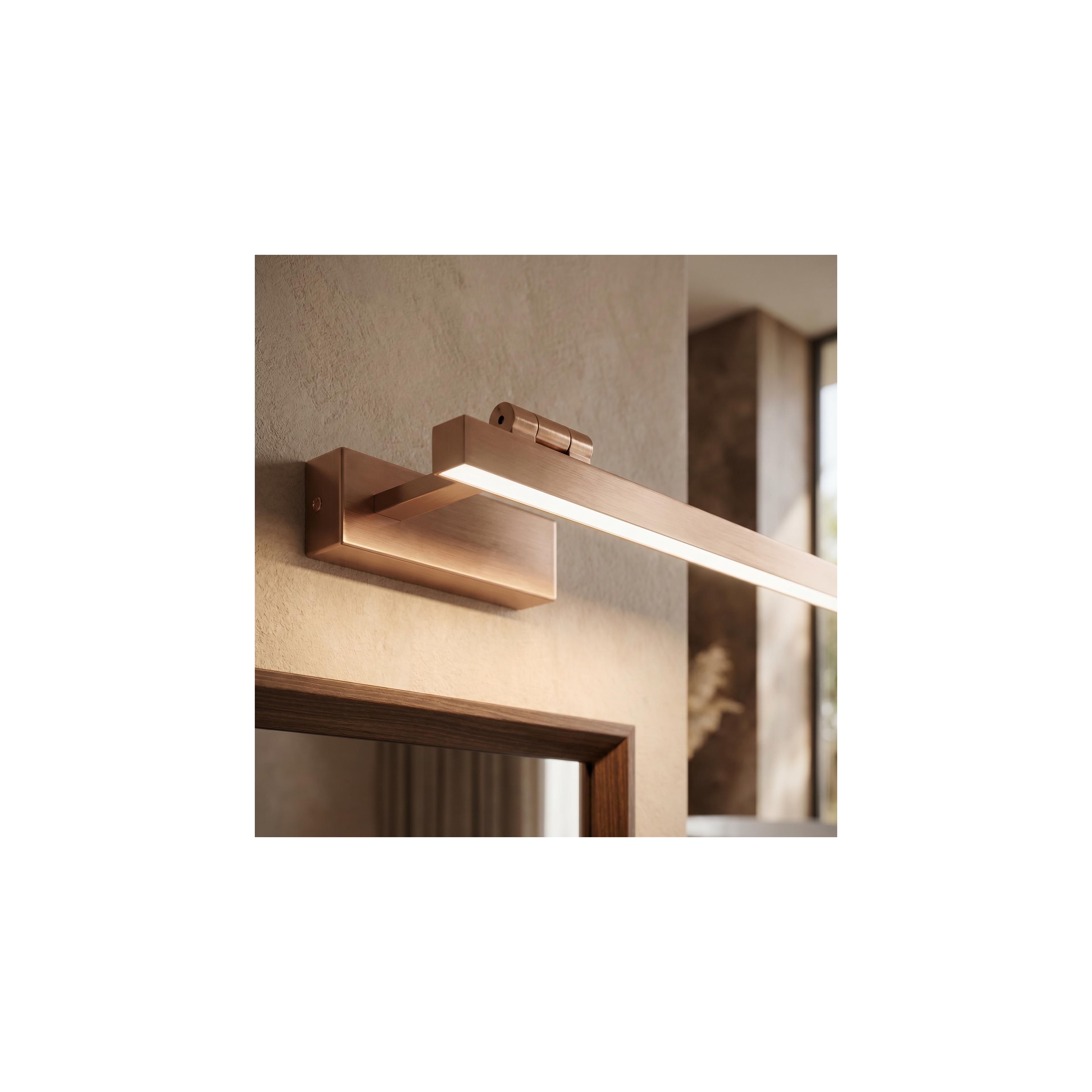 Vannitoa seina LED-valgusti SWE039-1W 80cm BRUSH COPPER