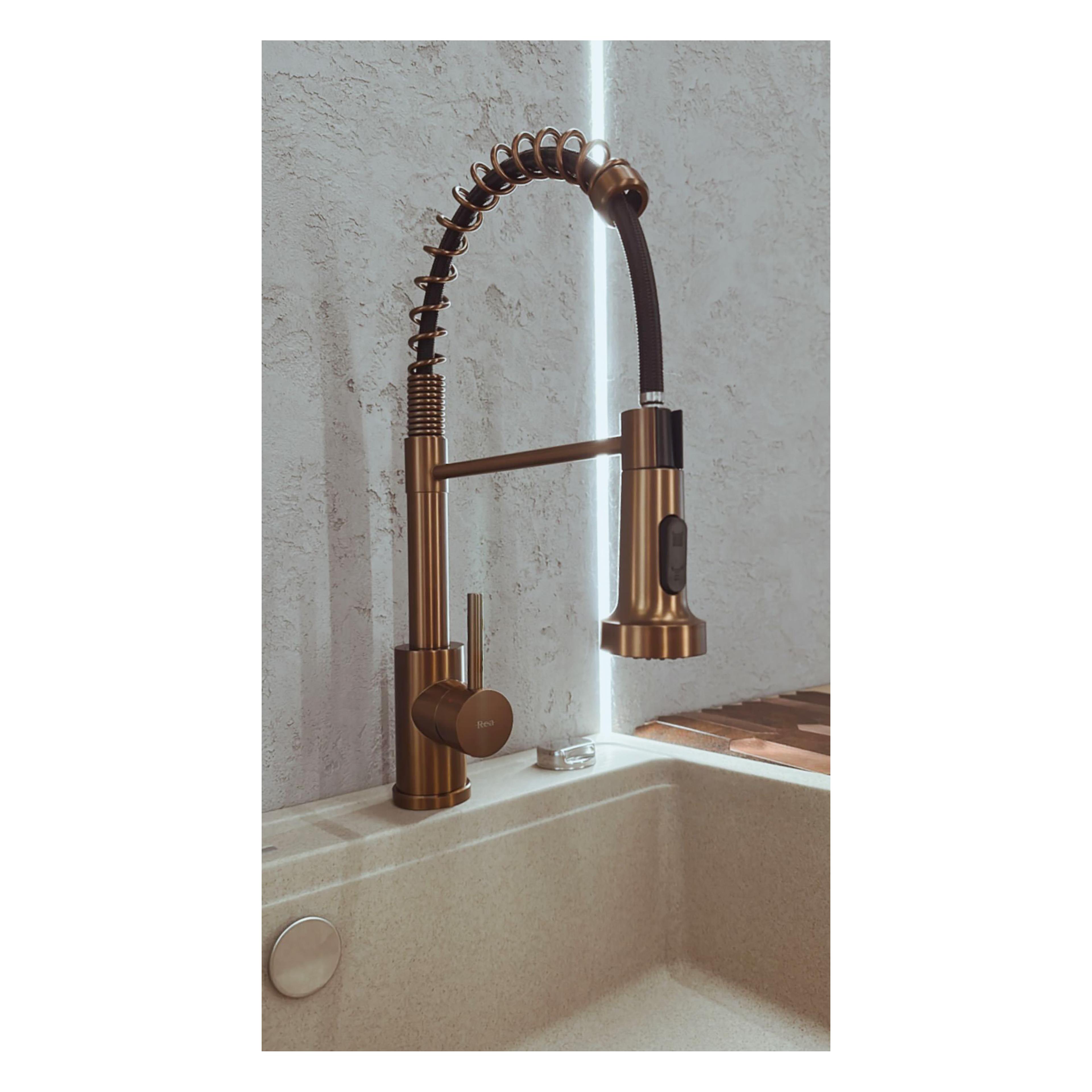 Torneira de cozinha REA Colin Brush Copper