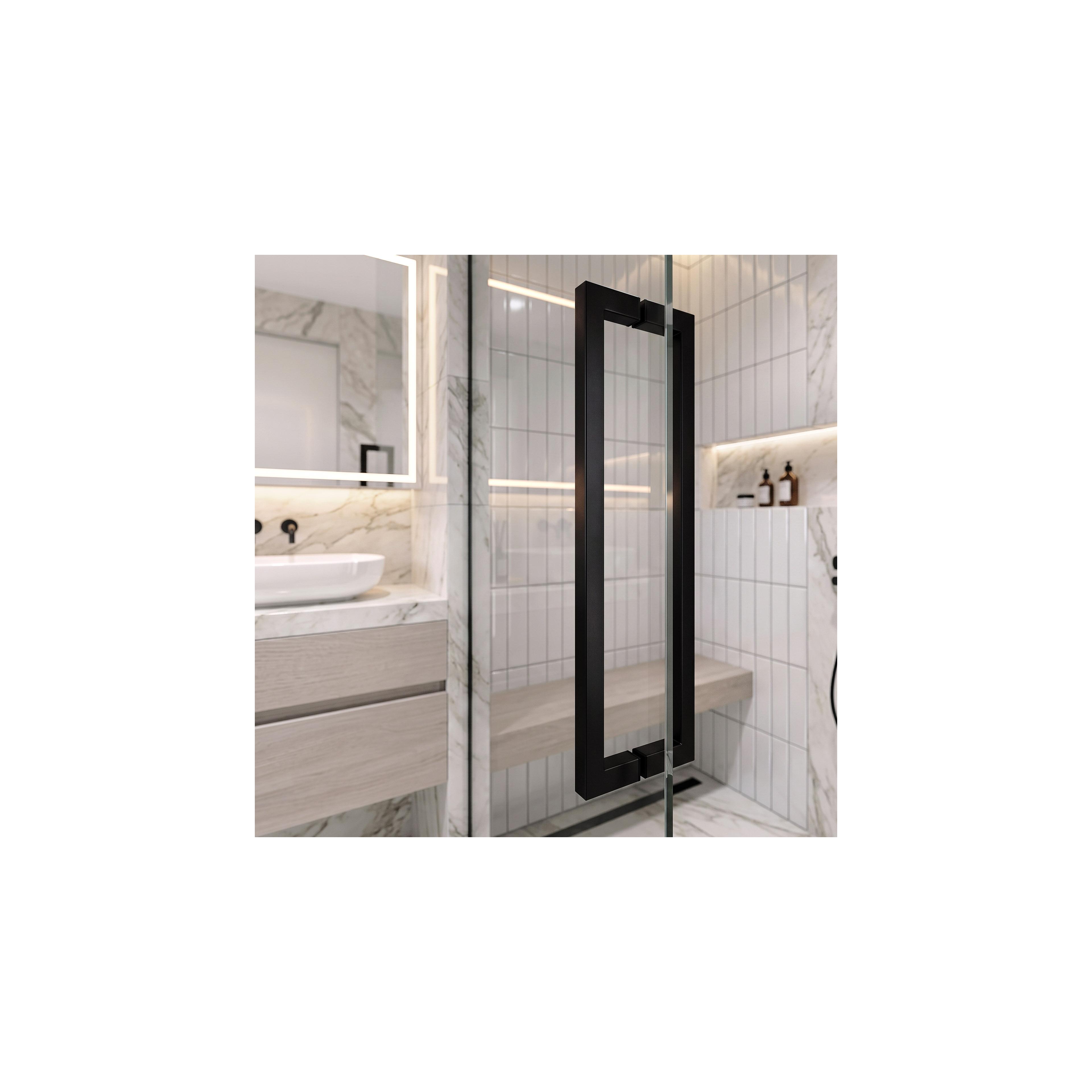 Douchedeurgreep Rea 01 Black