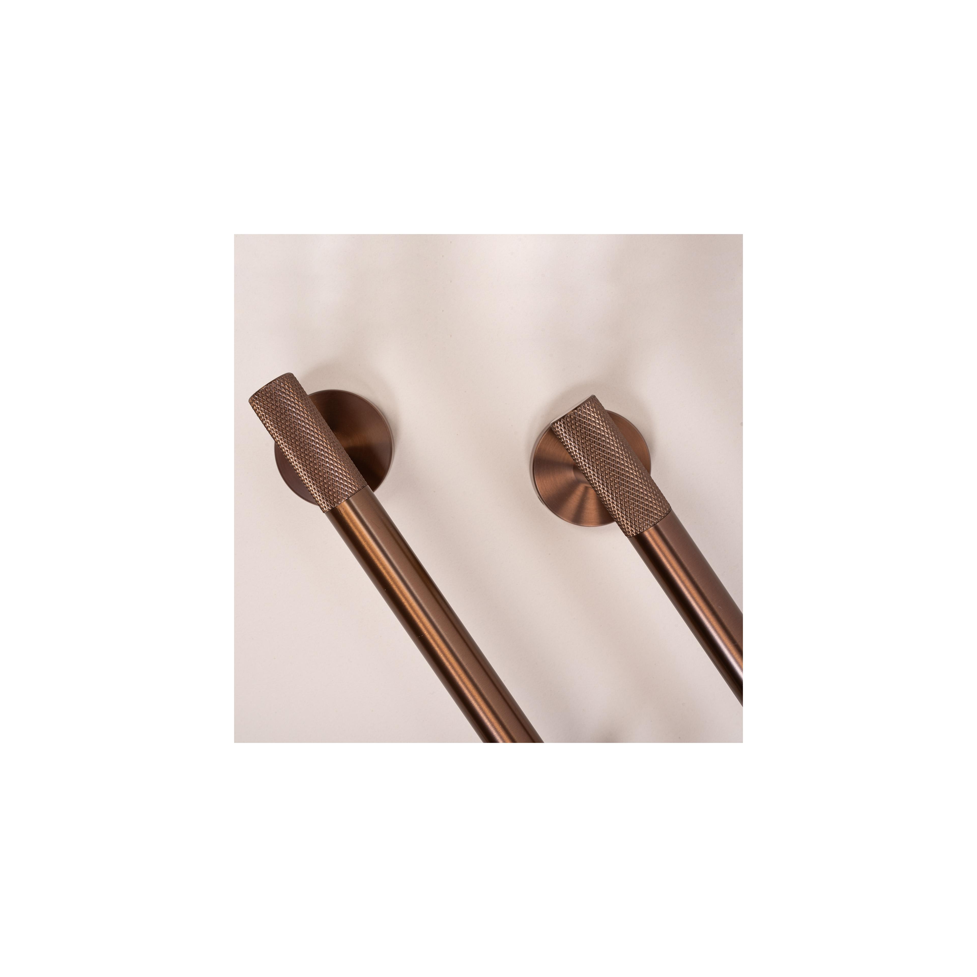 Vannas istabas pakaramais Ring 6610 Modern Brush Copper