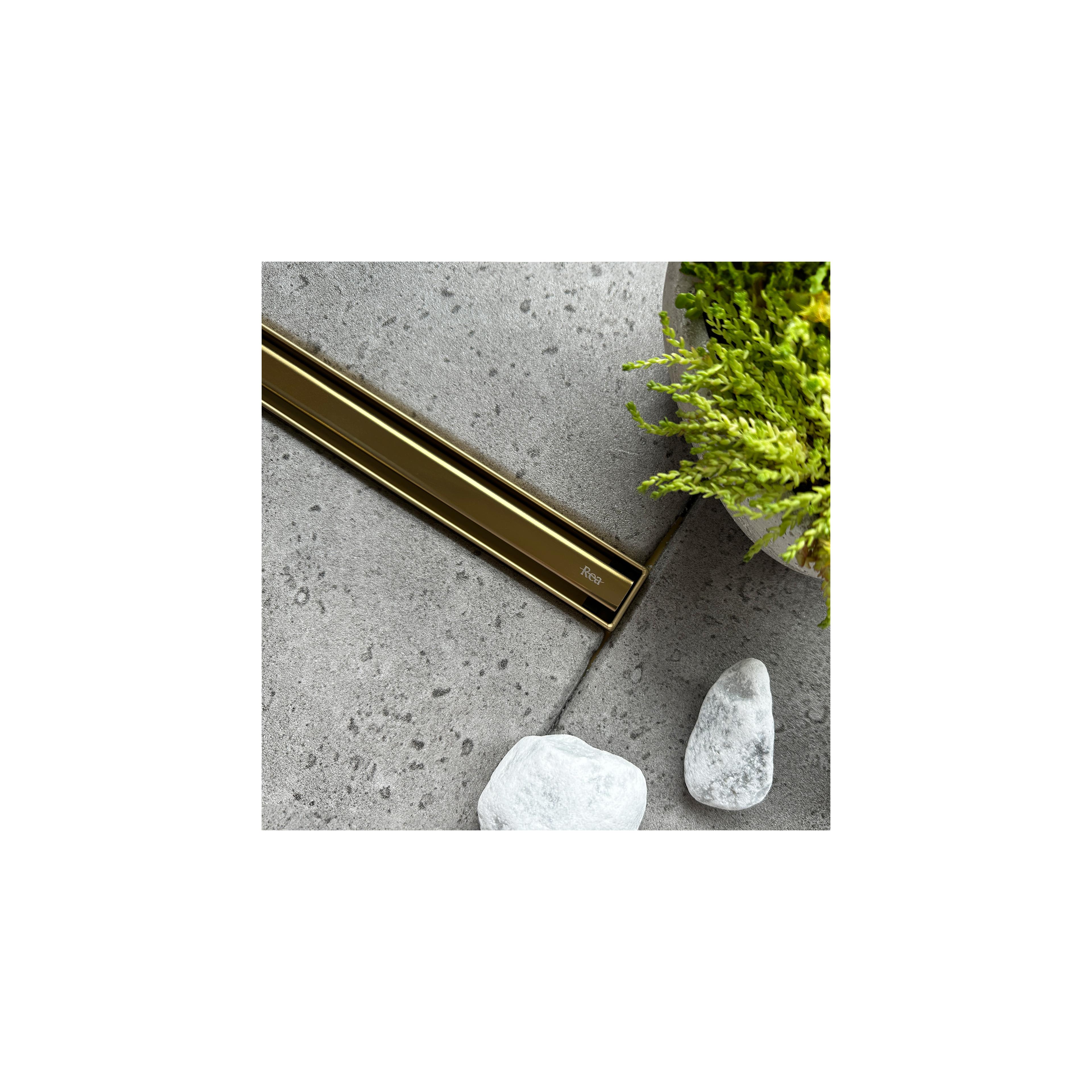 Linear drainage REA Neox Slim pro Gold 70