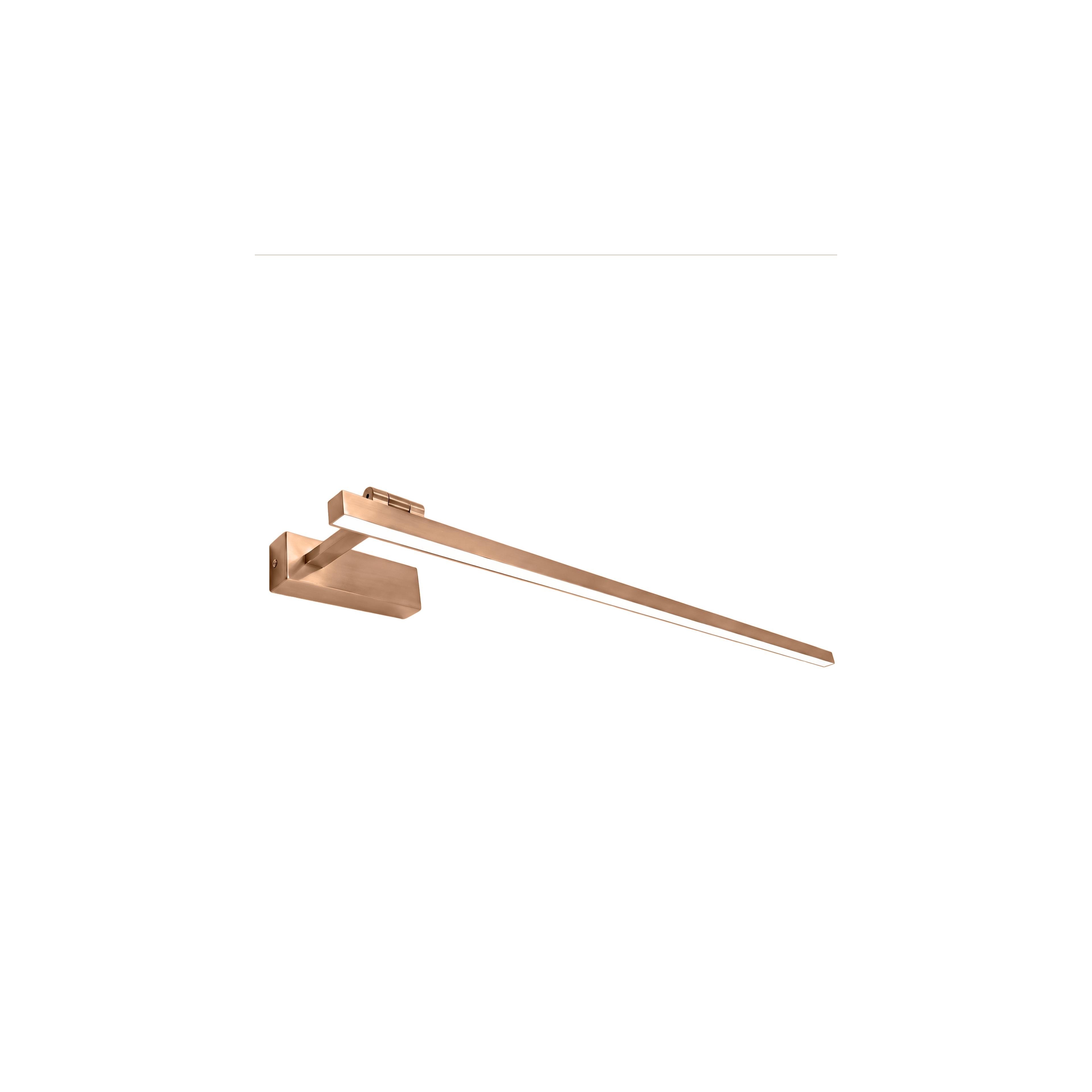 Vannitoa seina LED-valgusti SWE039-1W 80cm BRUSH COPPER