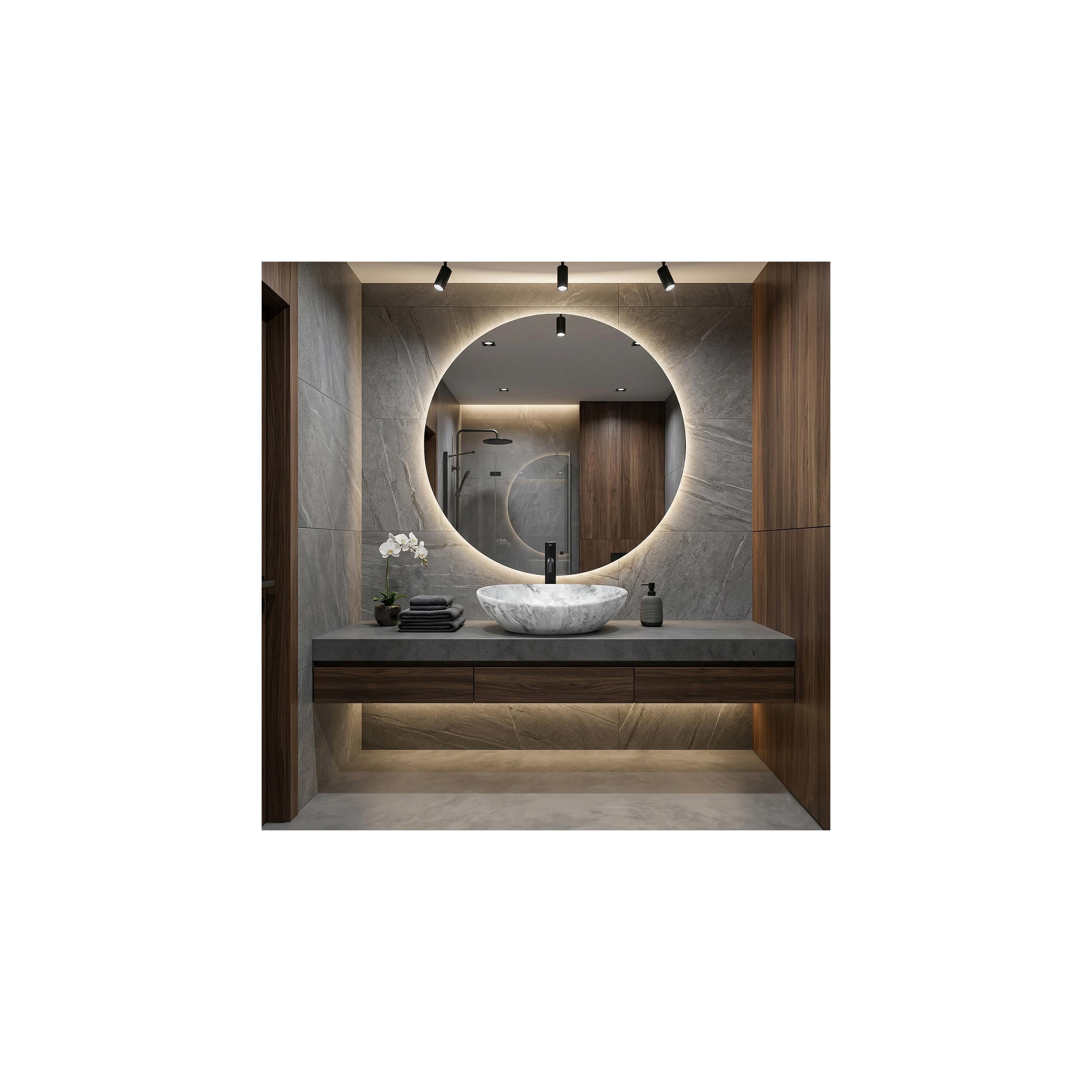 Lavabo sobre encimera Rea Sofia Stone Marmur