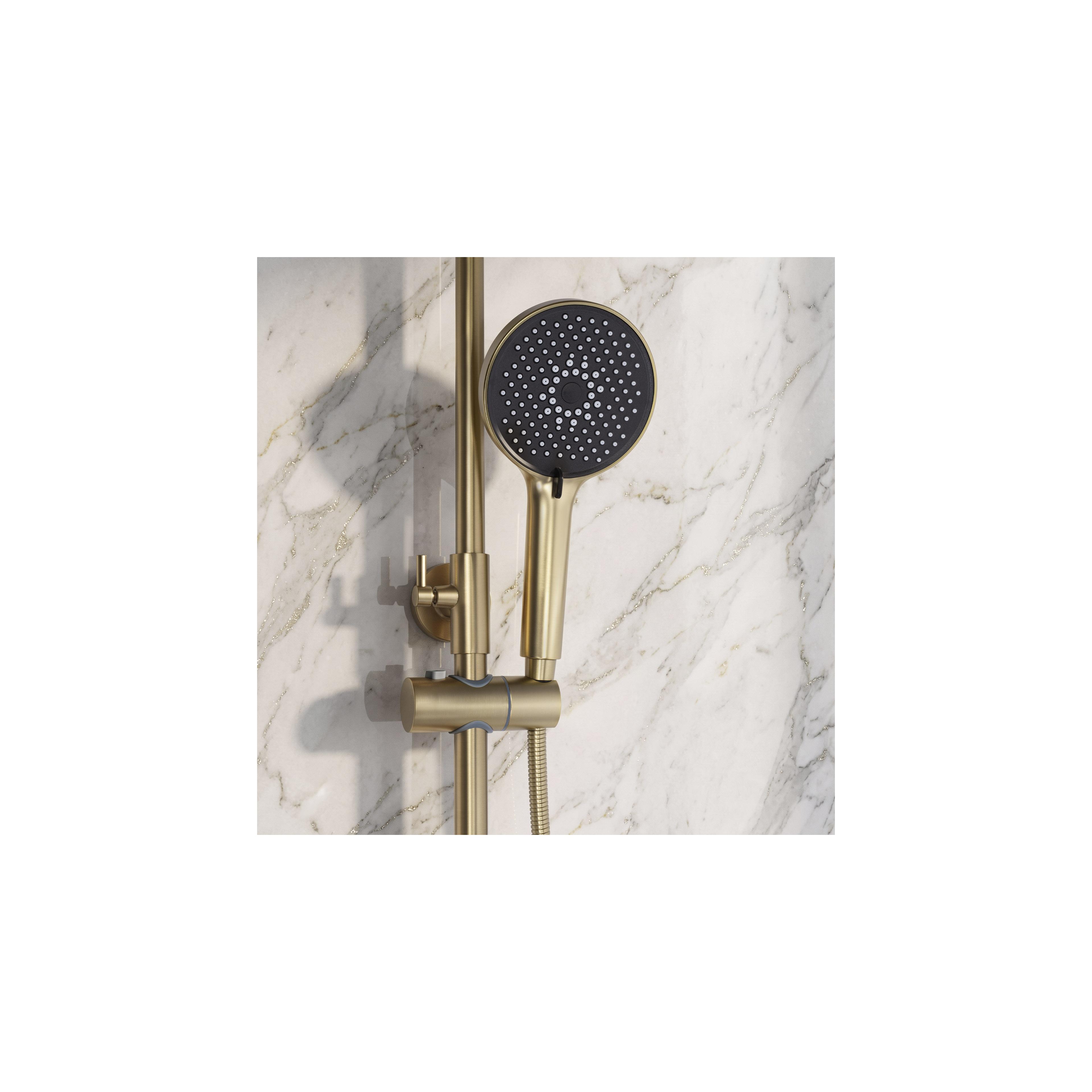 Shower set PREMIUM Rea Maxim Brush Gold