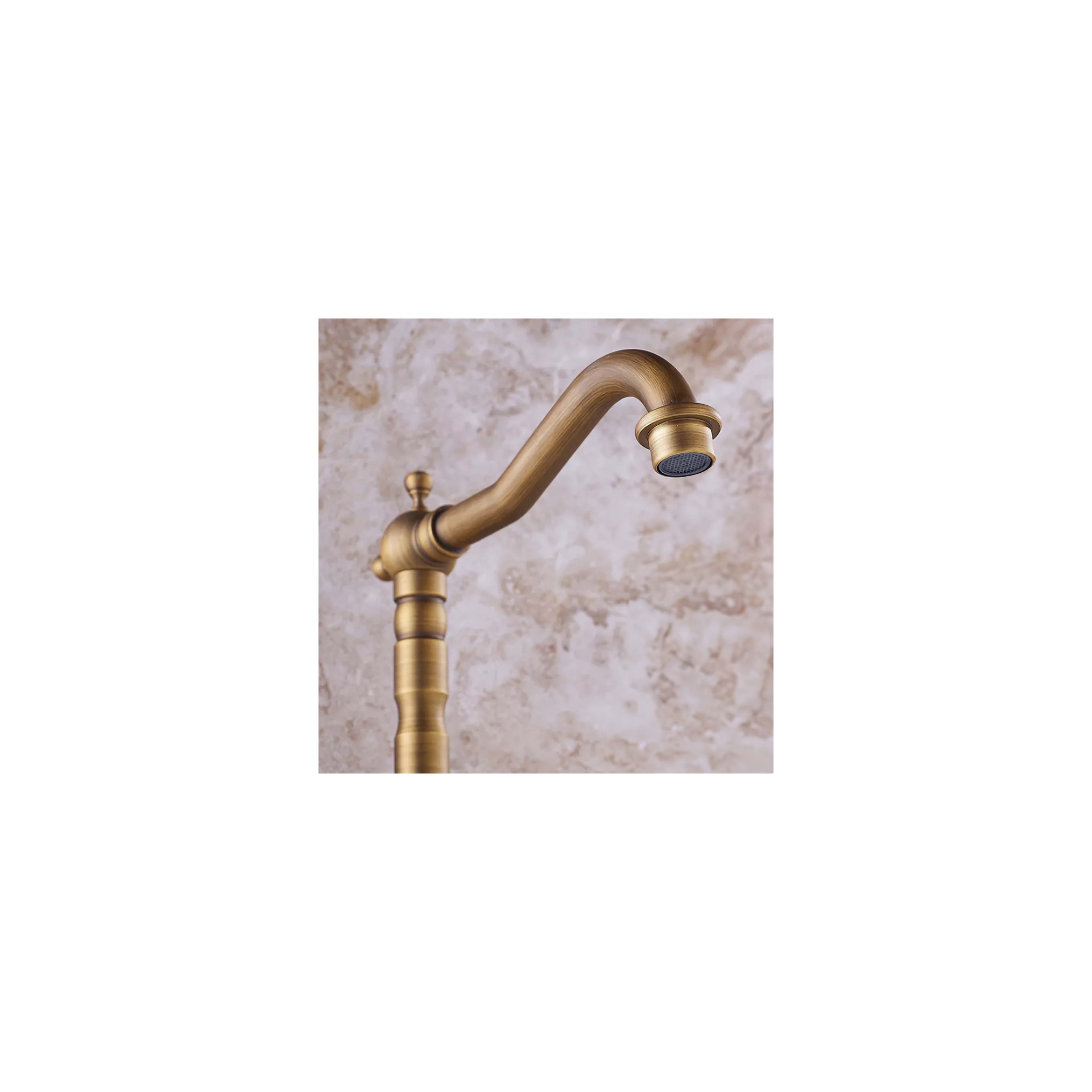 Küchenarmatur Waschbeckenarmatur Rea Rustico antique gold