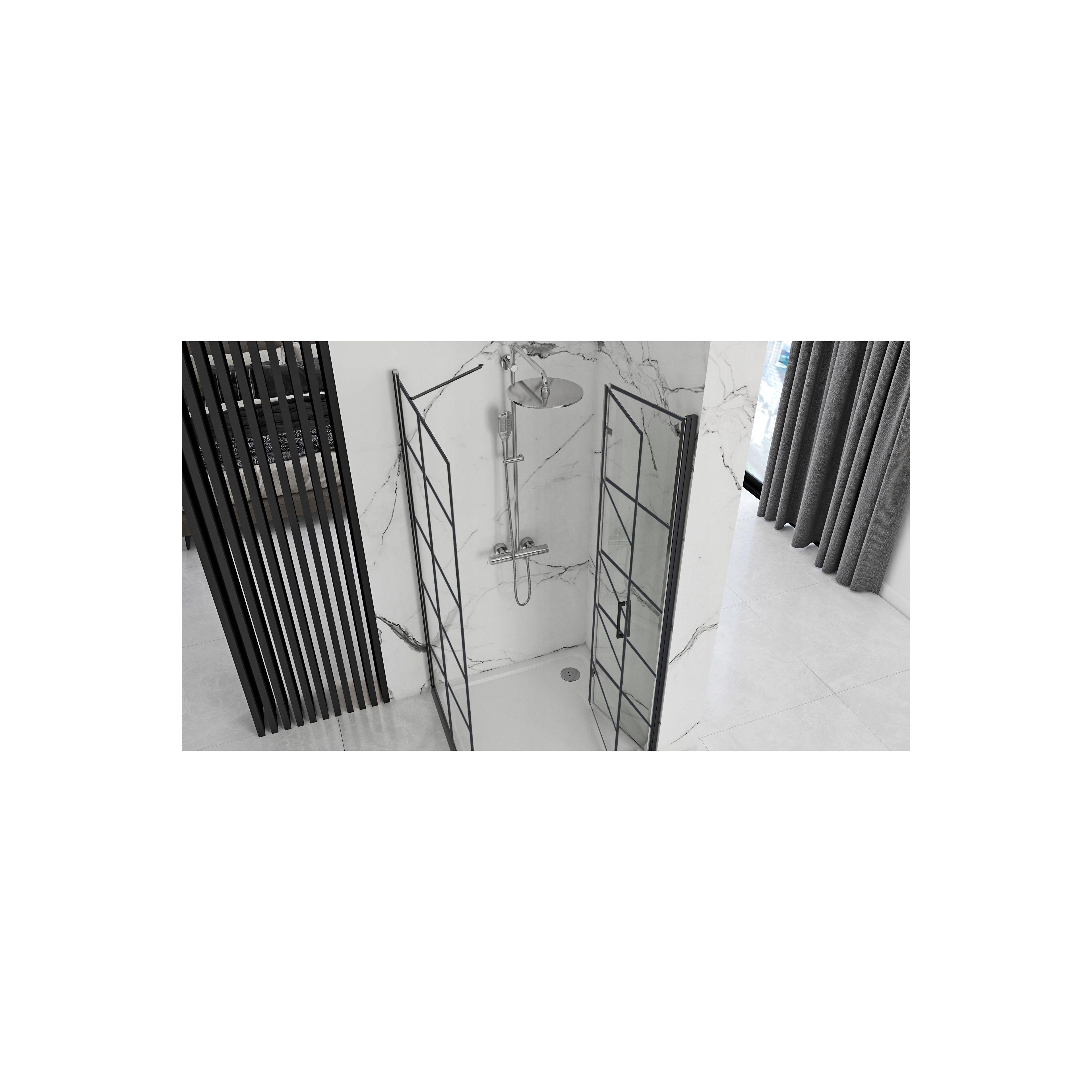 Душова кабіна Rea Molier Black 110x90