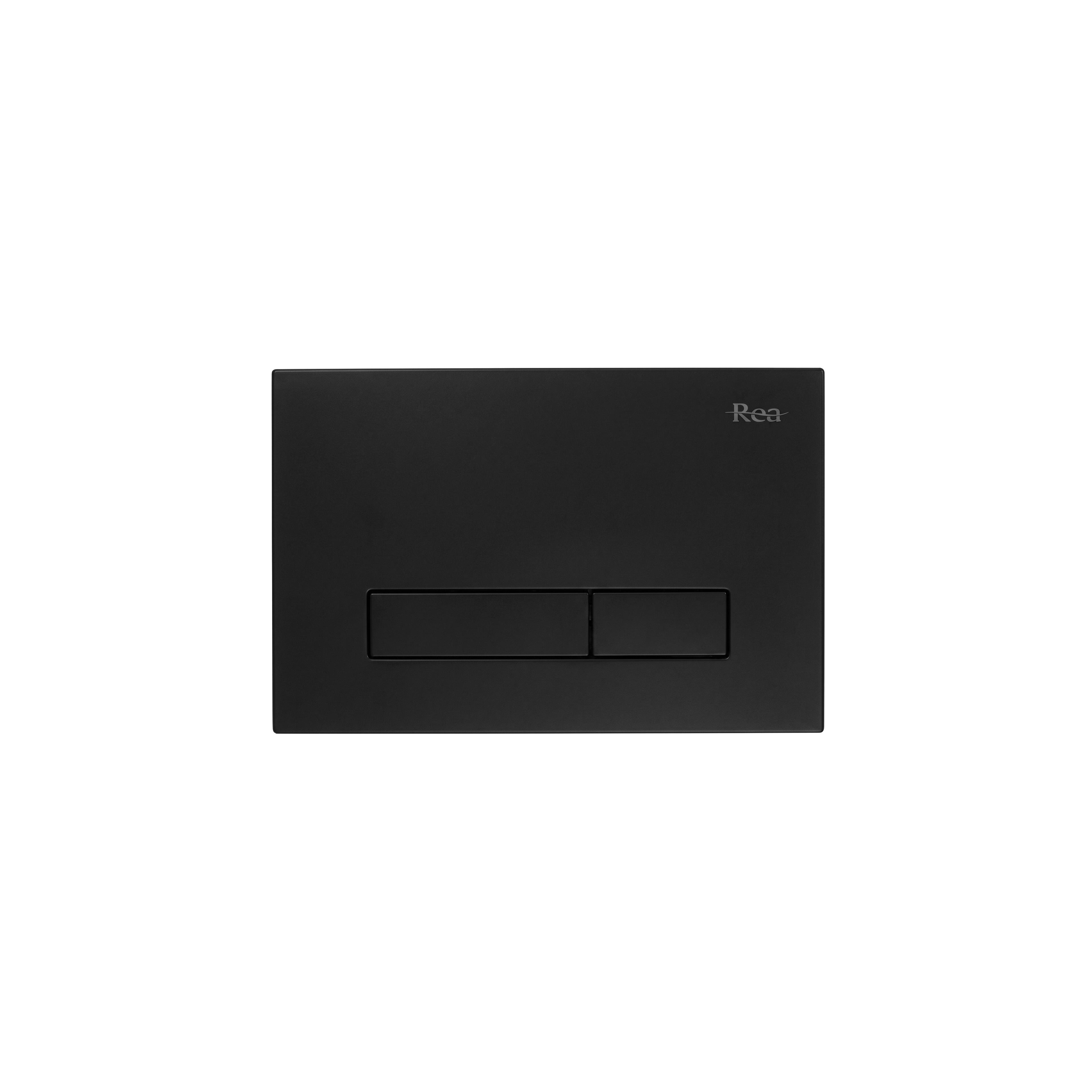 Toilet Flush Button WC Rea HD K011A-Q and Slim 024N Black
