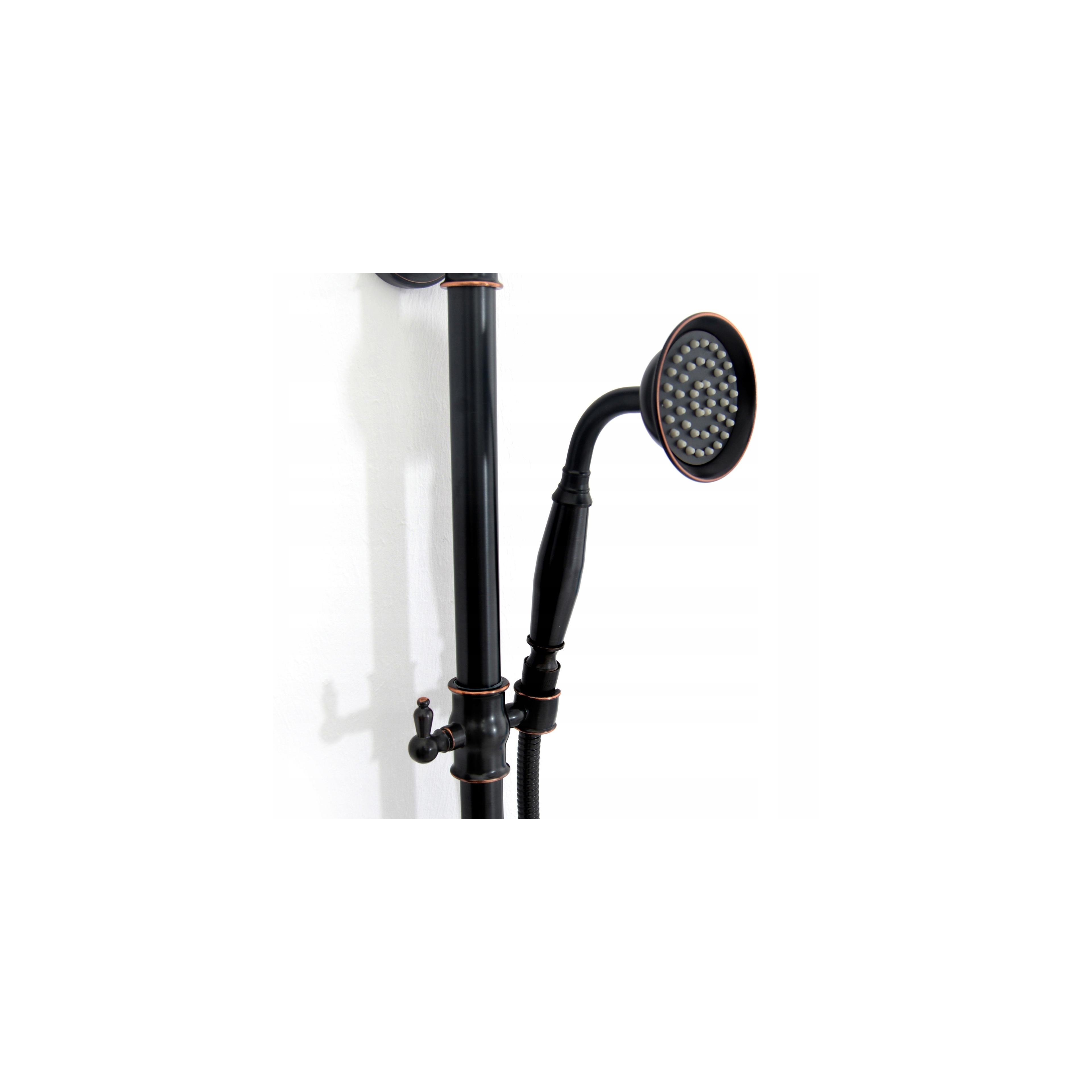 Kit de douche Rea Retro Old Black