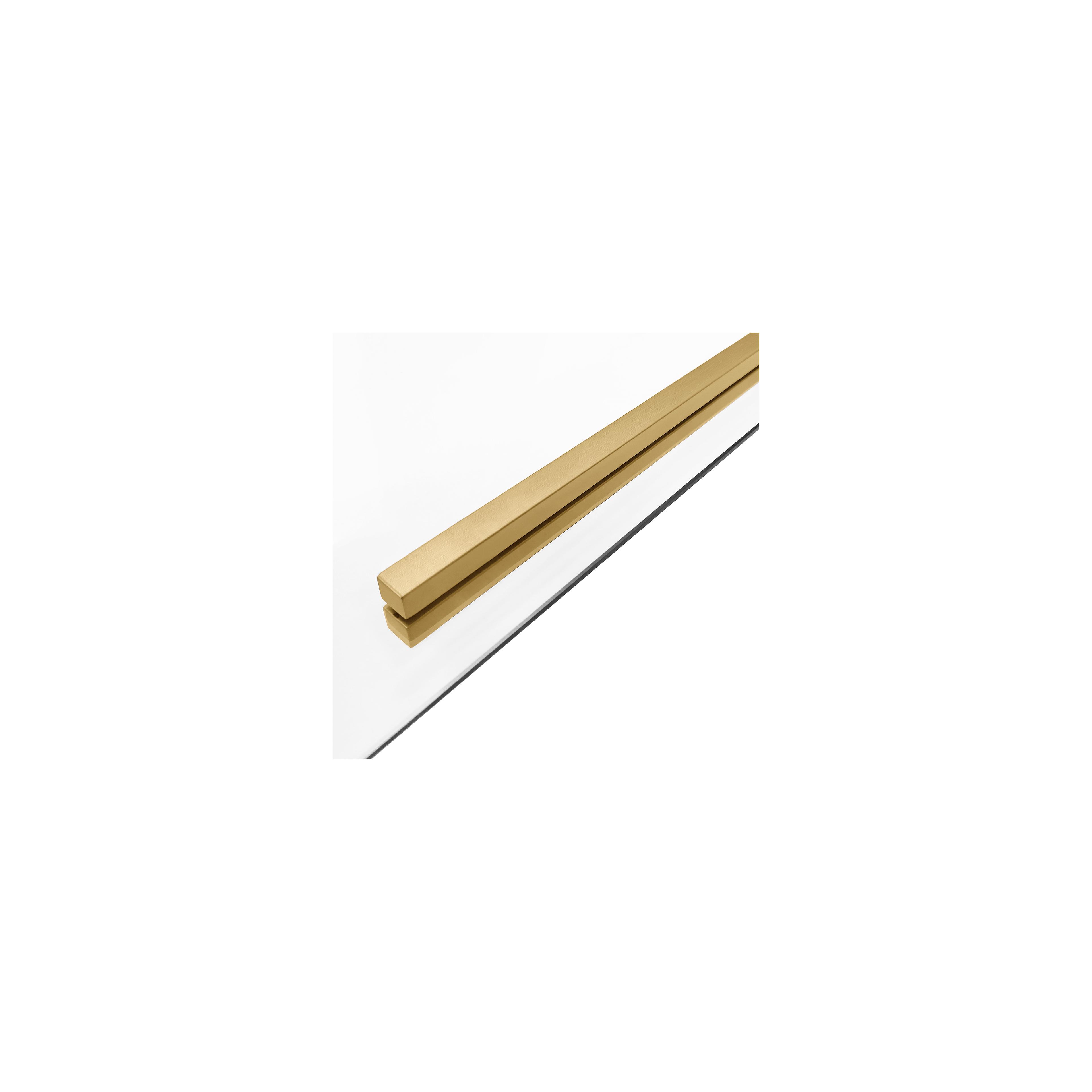 Shower enclosure SOLAR GOLD Brush 100x80