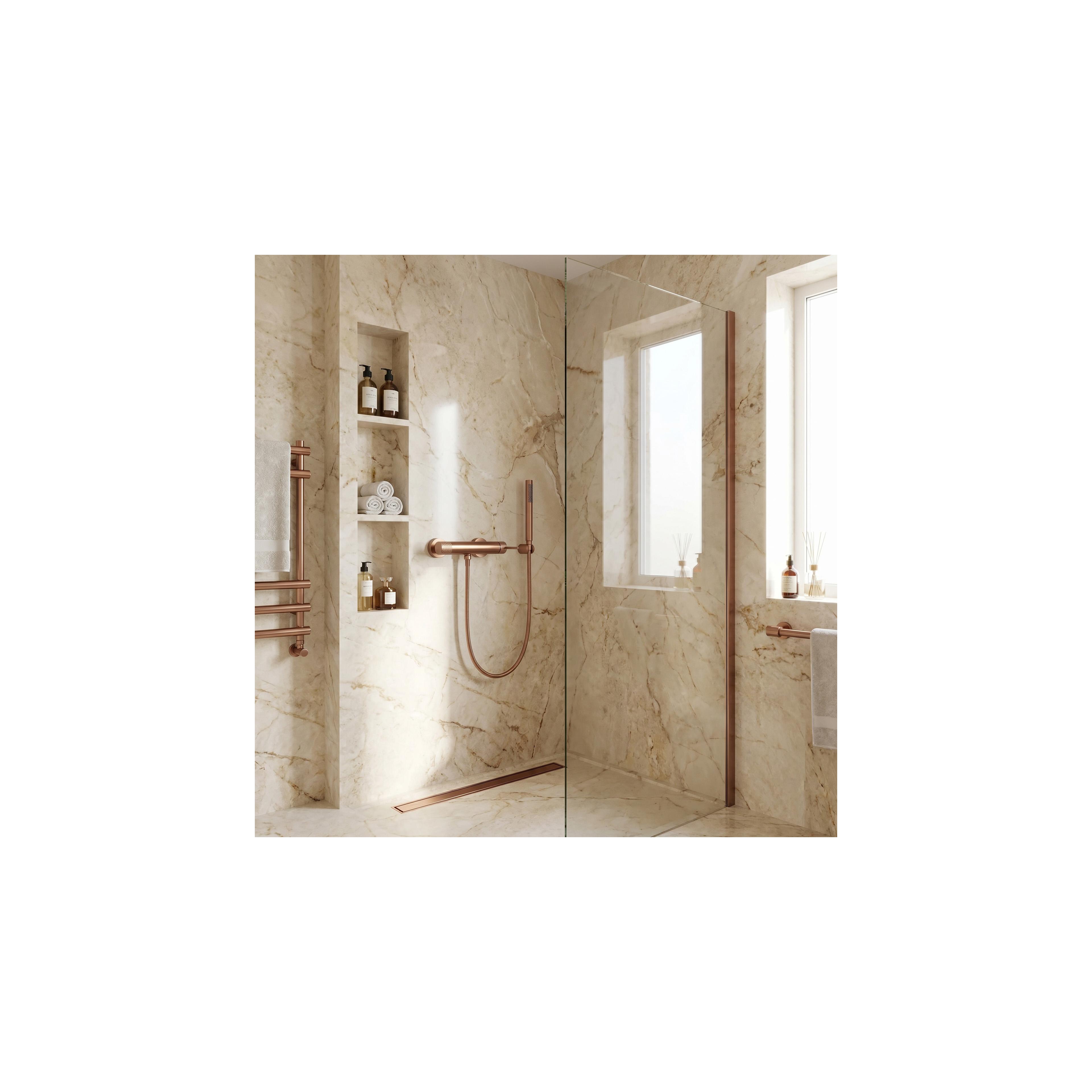 Badkarsblandare REA Venti Brush Copper