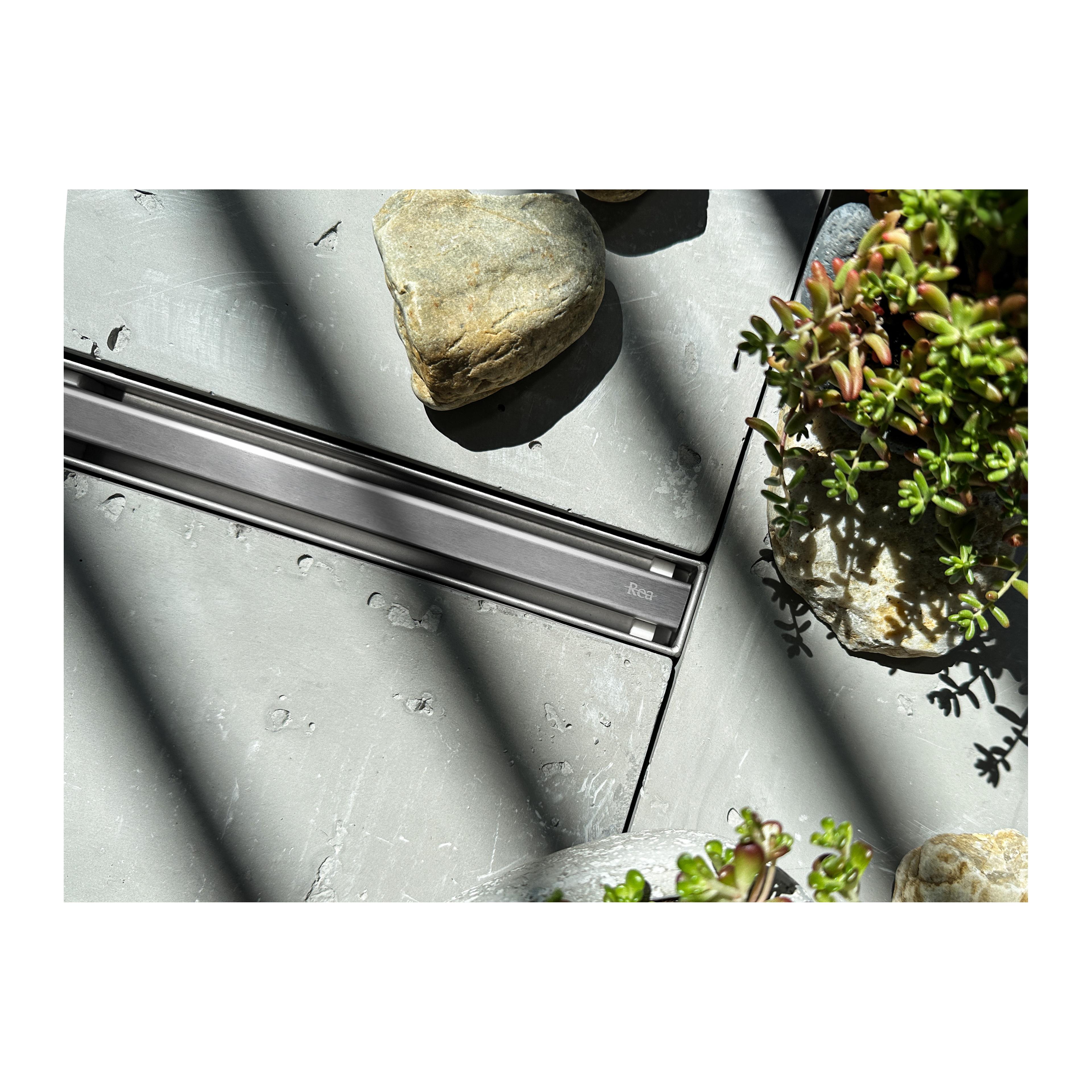 Duschrinne REA Neox Slim pro NICKIEL BRUSH 80