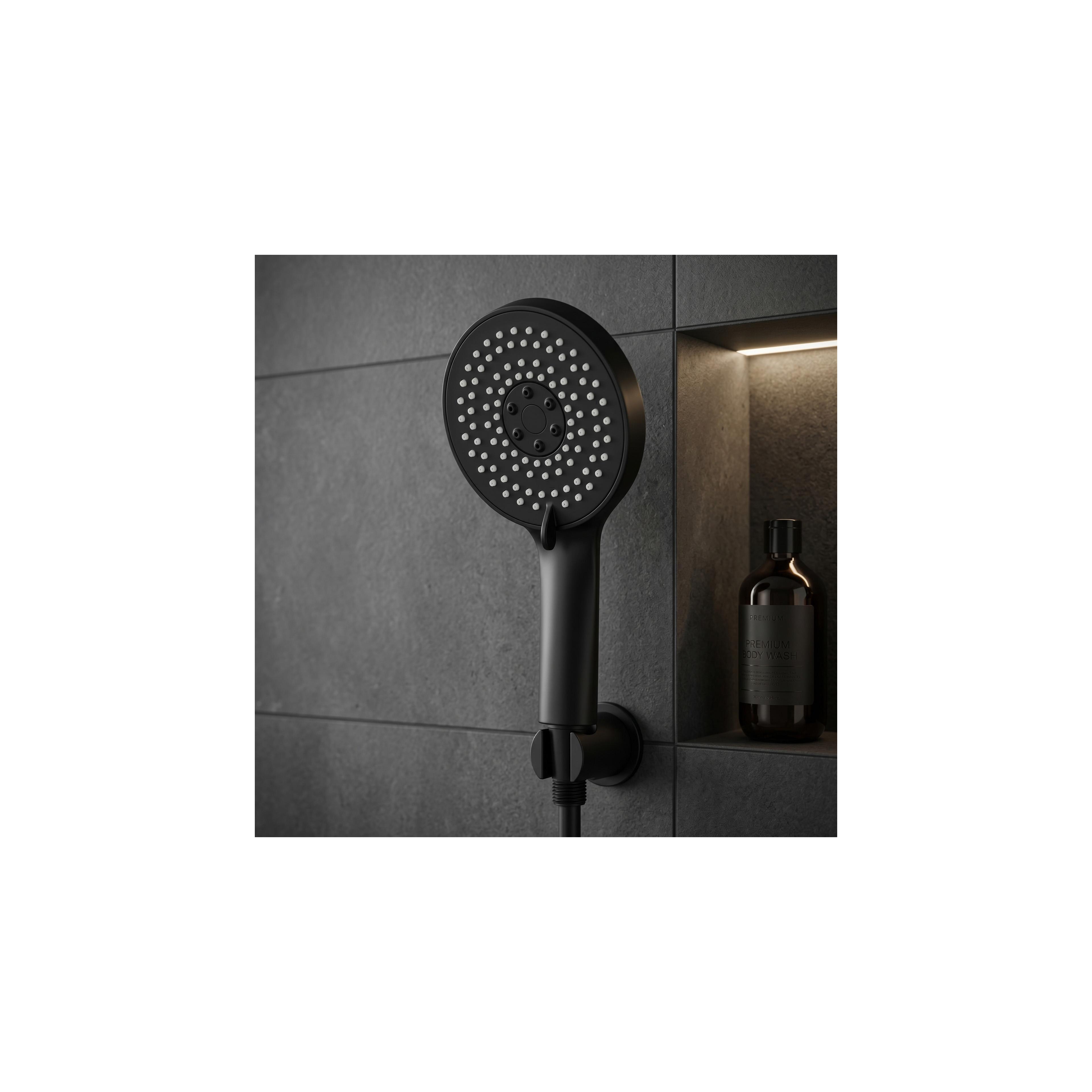 Rea JS-019 BLACK zuhanyfej