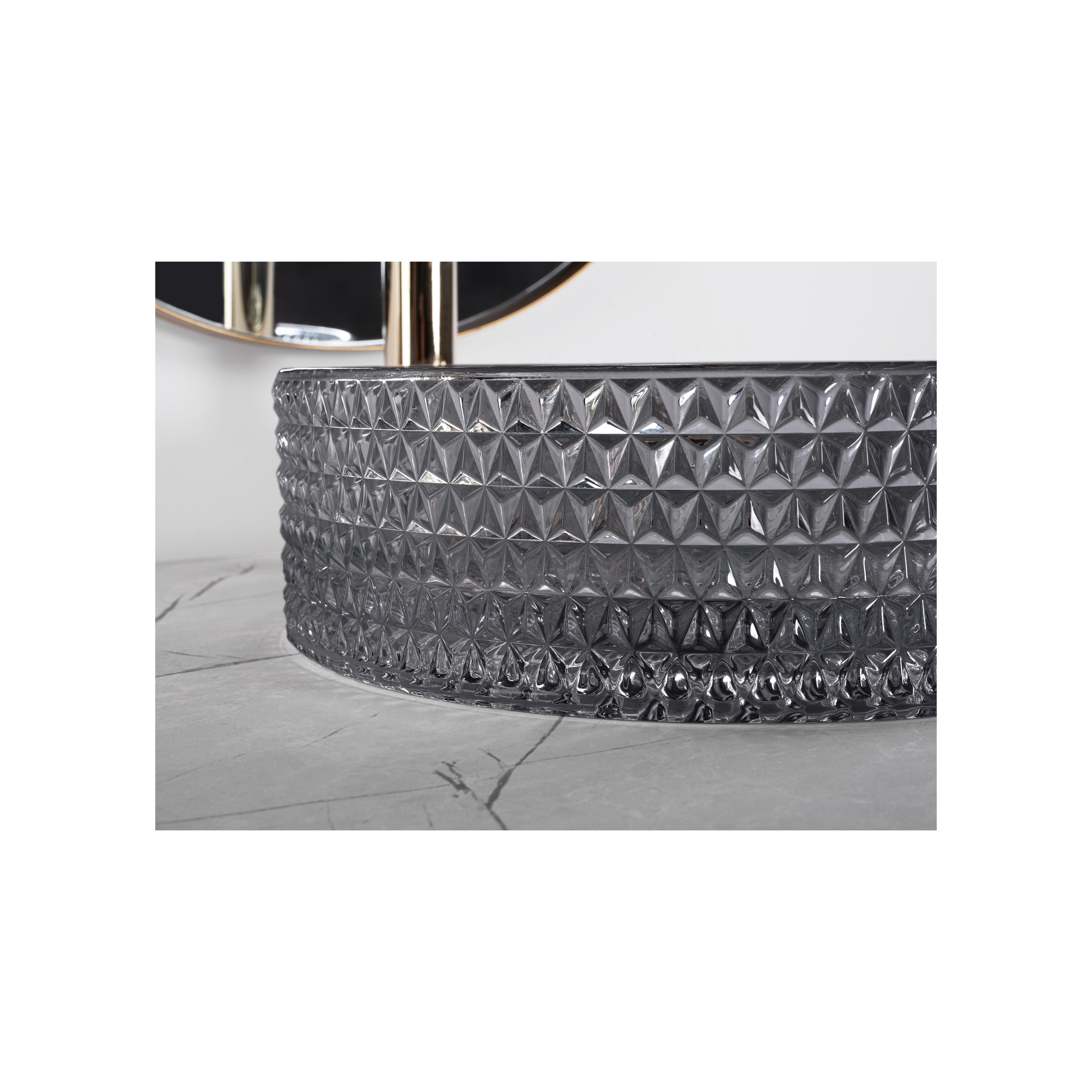 Rea Cristal 35 Black töölaua valamu