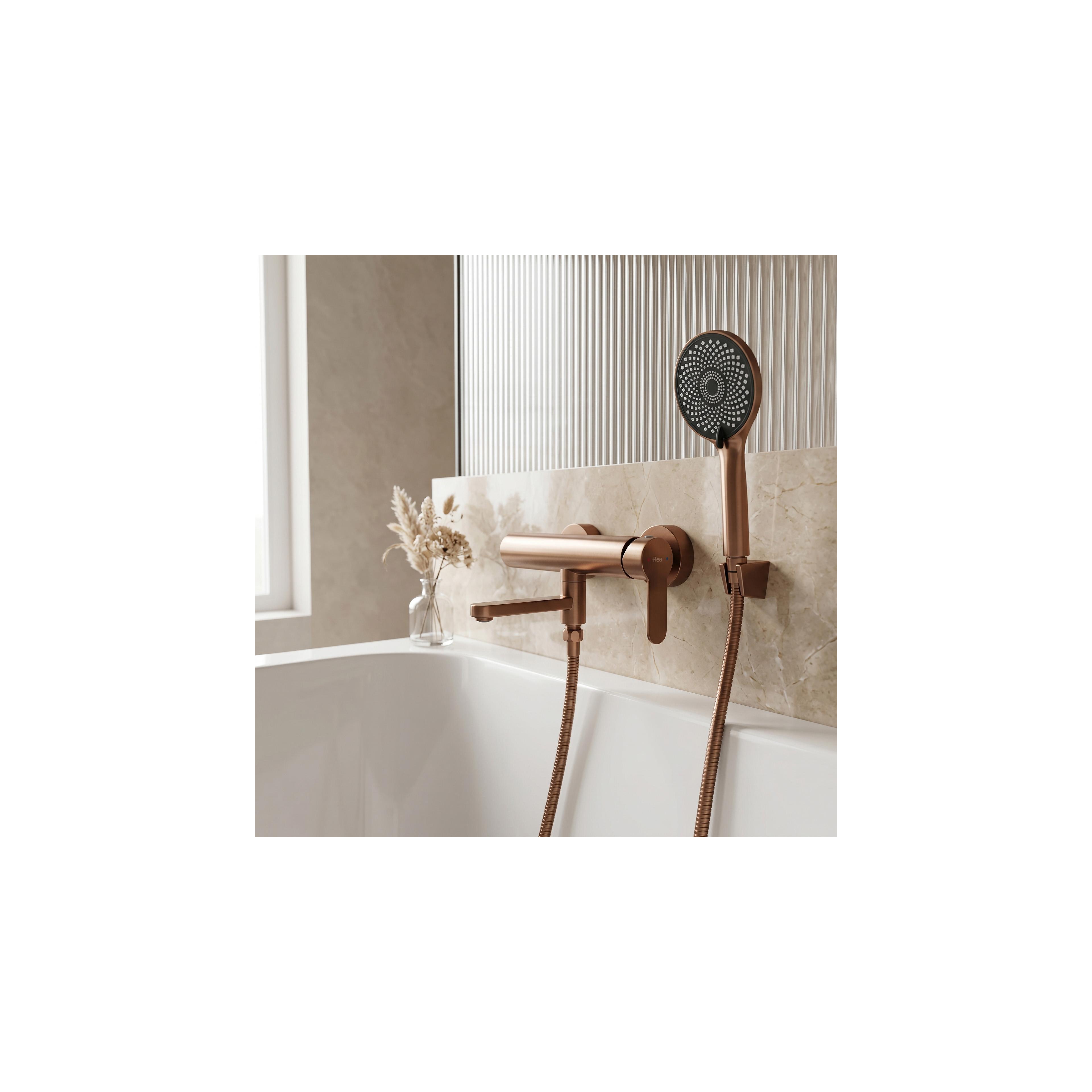 Baterie pentru cadă Rea Arcos Brushed Copper