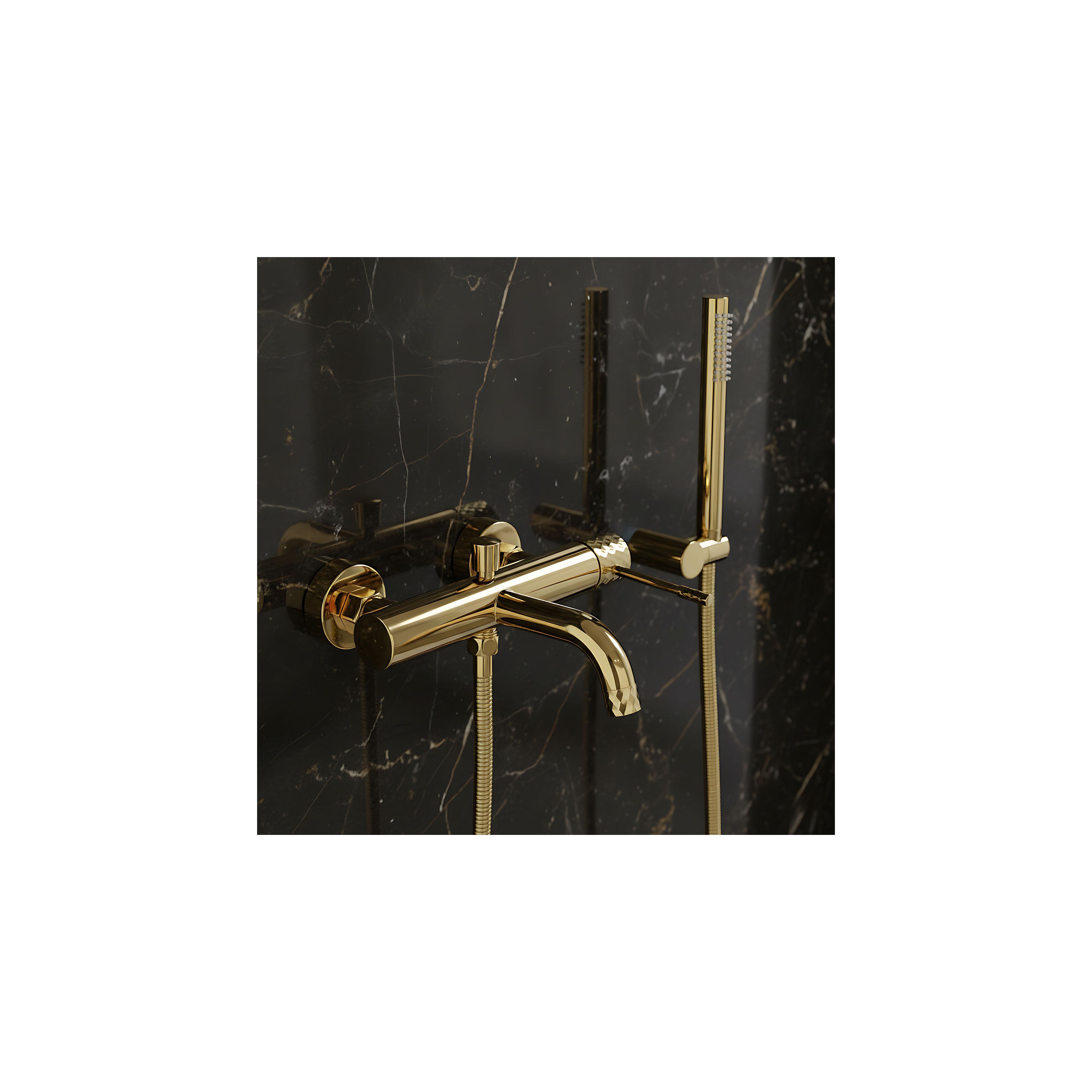 Robinet de baignoire Rea Lungo Diamond Gold