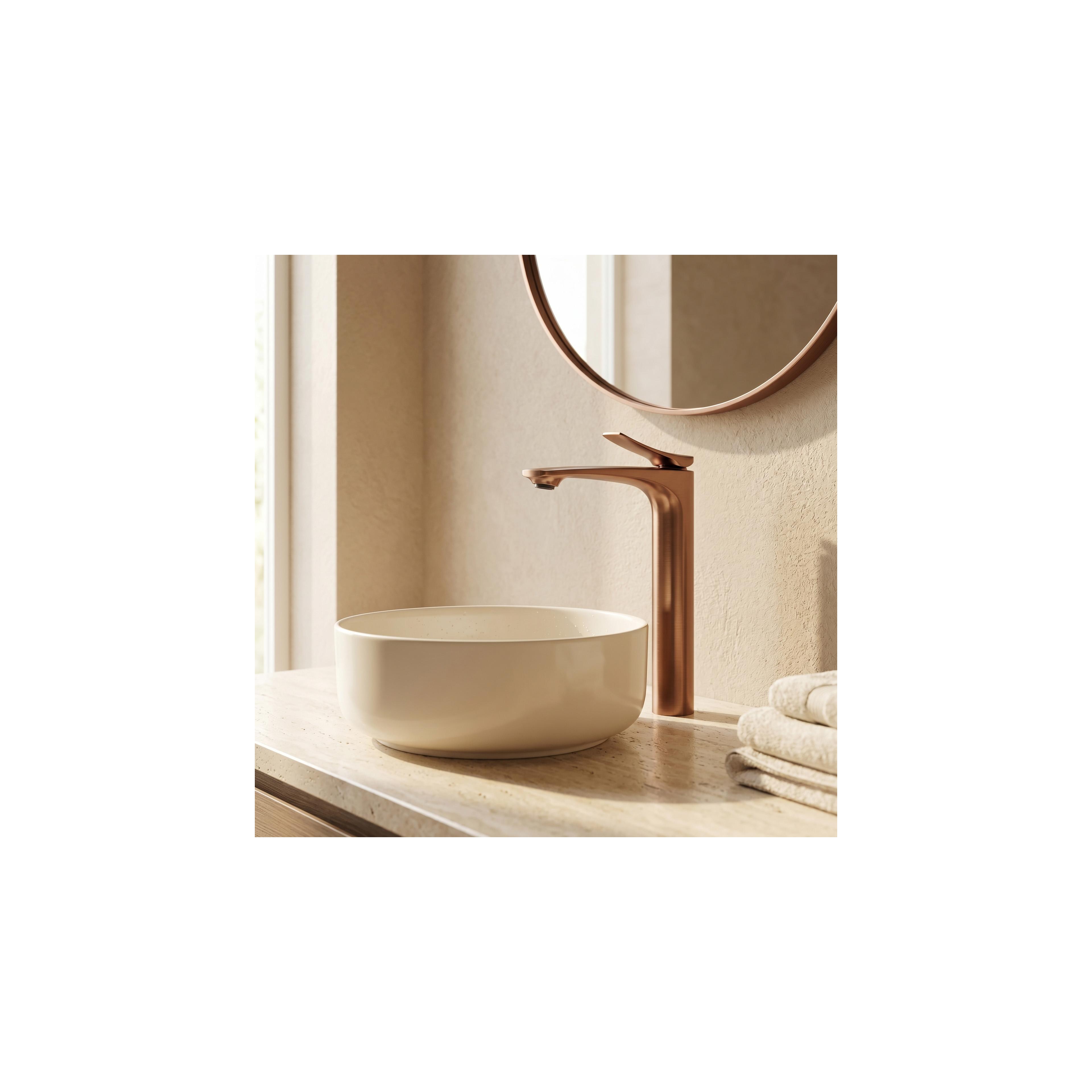 Bateria Umywalkowa REA Vision Brush Copper High