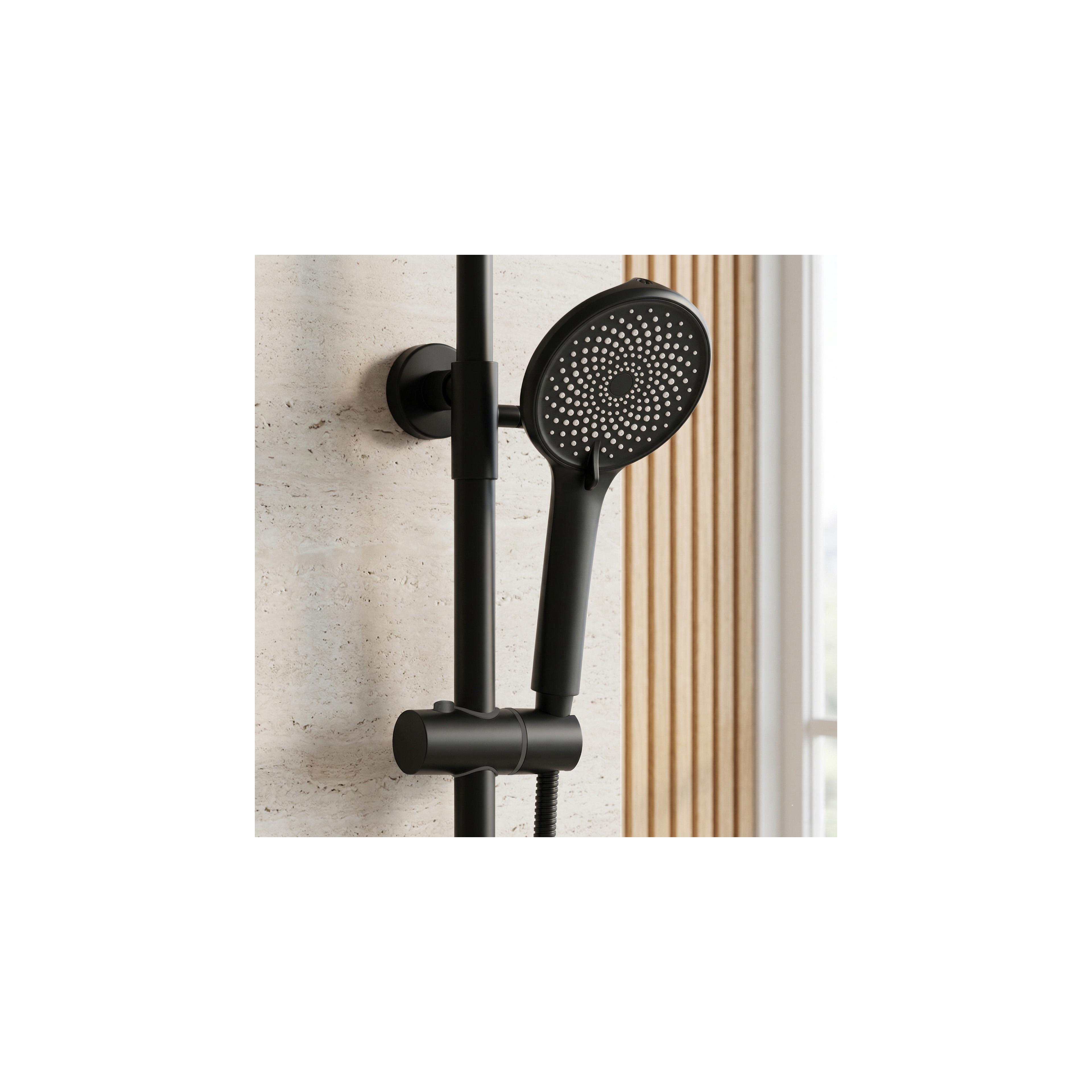 Shower set Rea Rivo Black