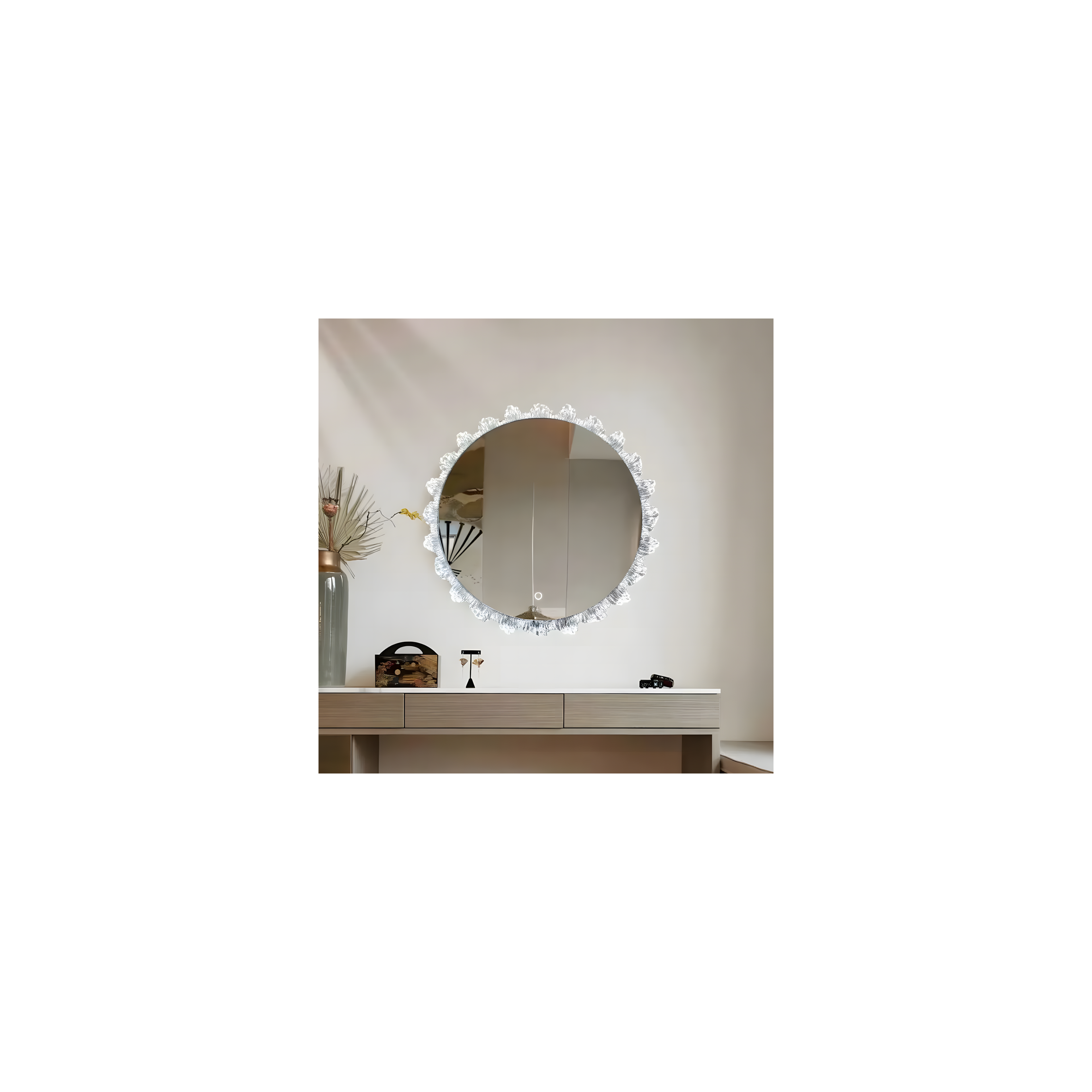 LED sienas spogulis 60cm YH-3561
