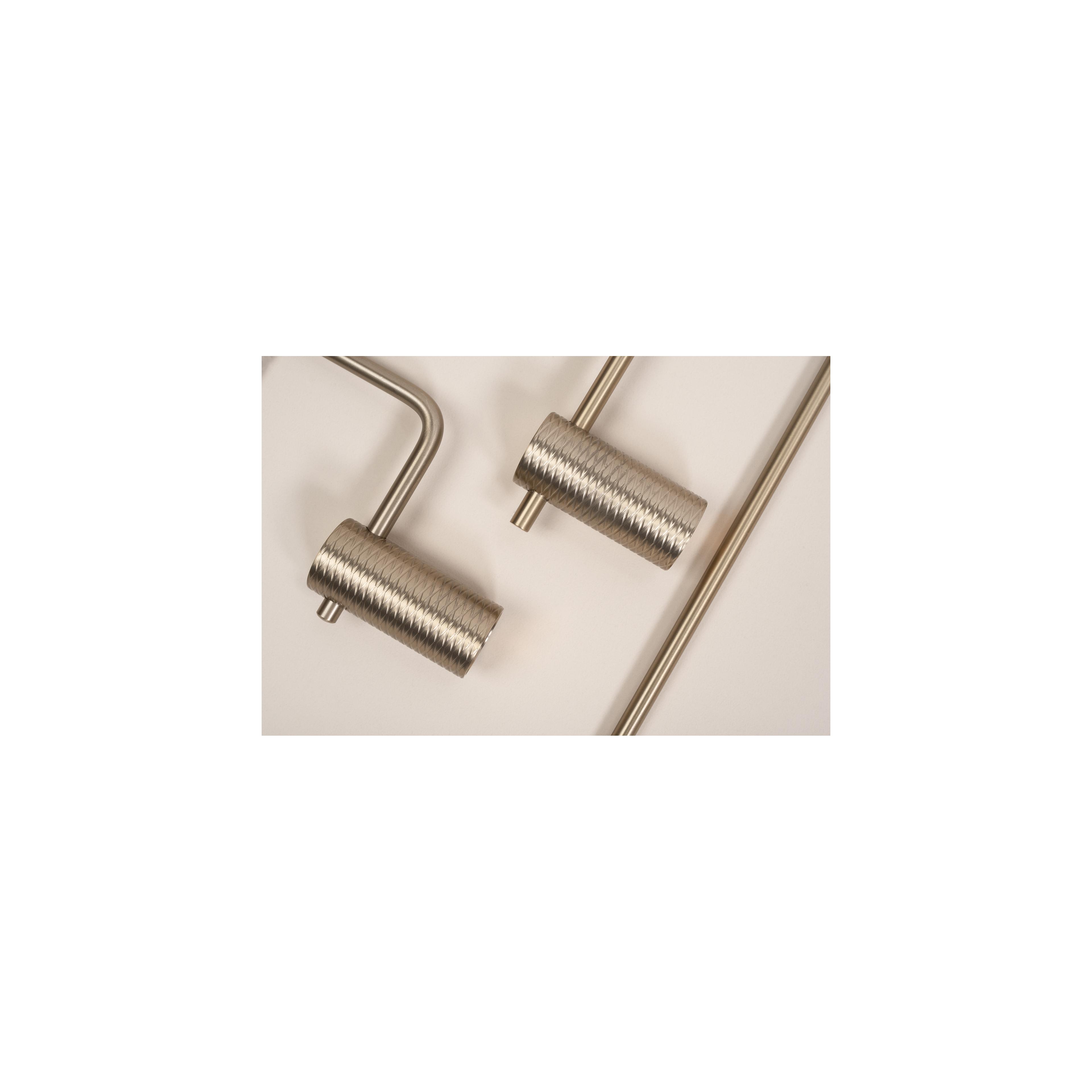 Bathroom hanger 9703 Prism Brush Gold