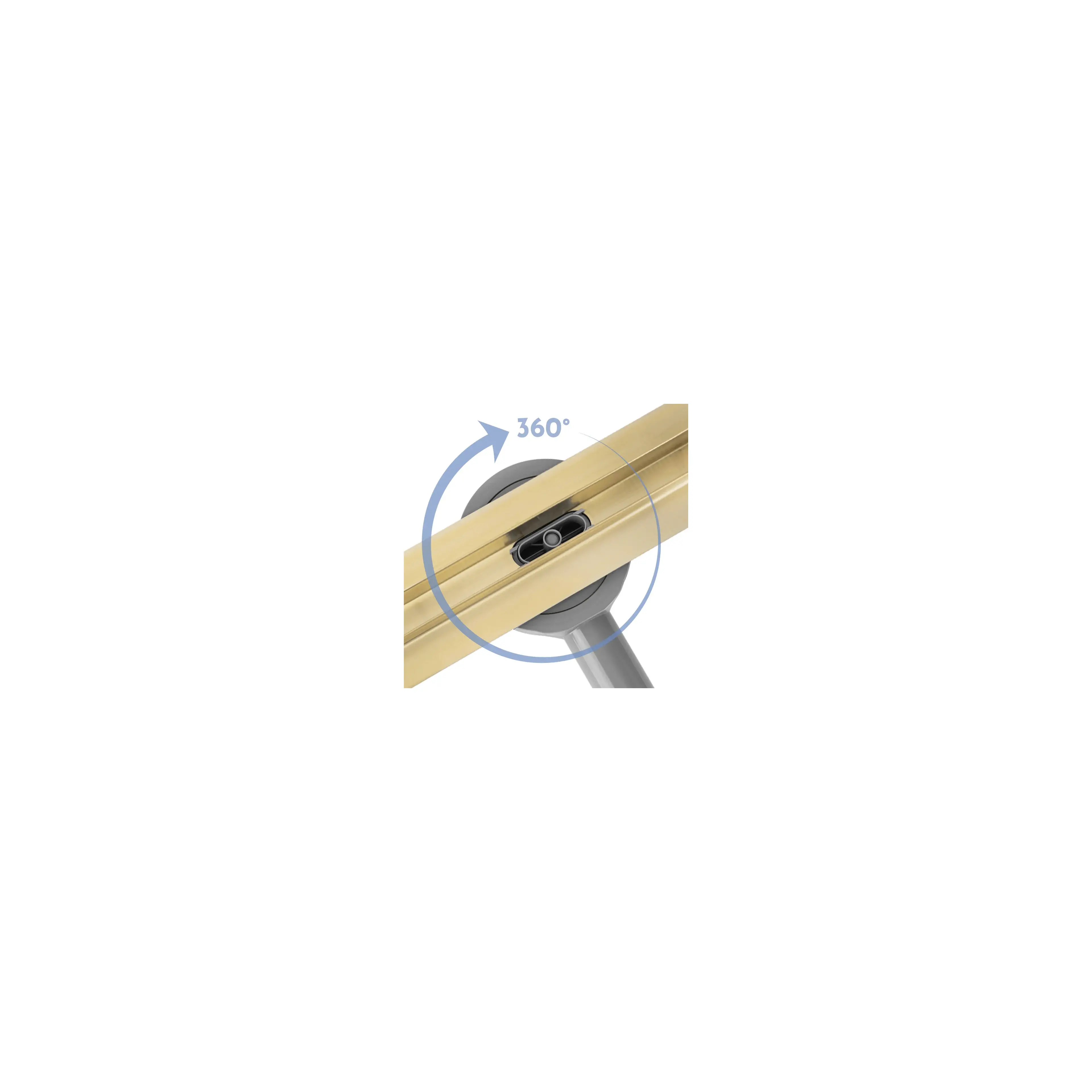 Tuš kanalica REA Neox Slim pro Gold 60