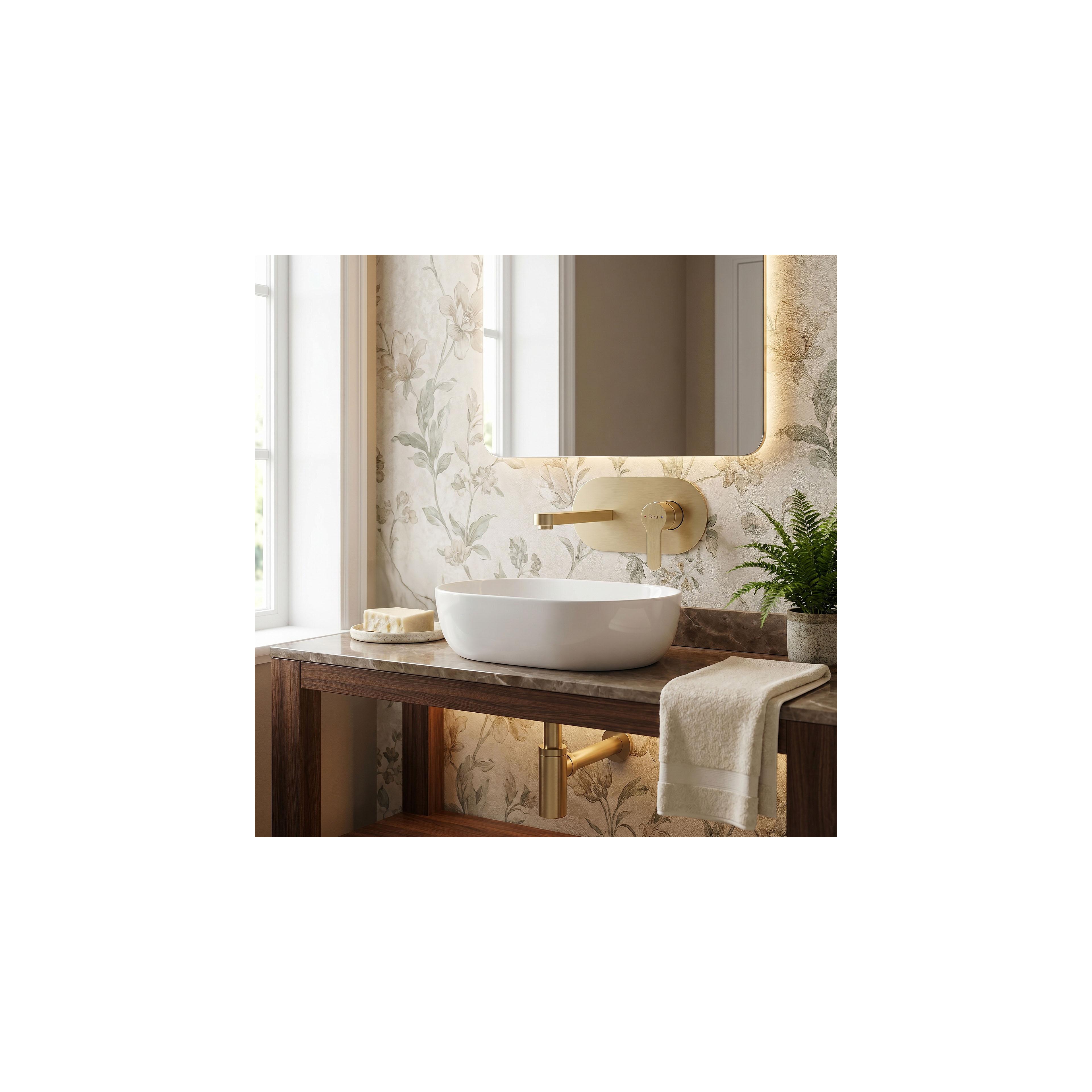 ROBINET ENCASTRÉ REA Arcos Brush Gold