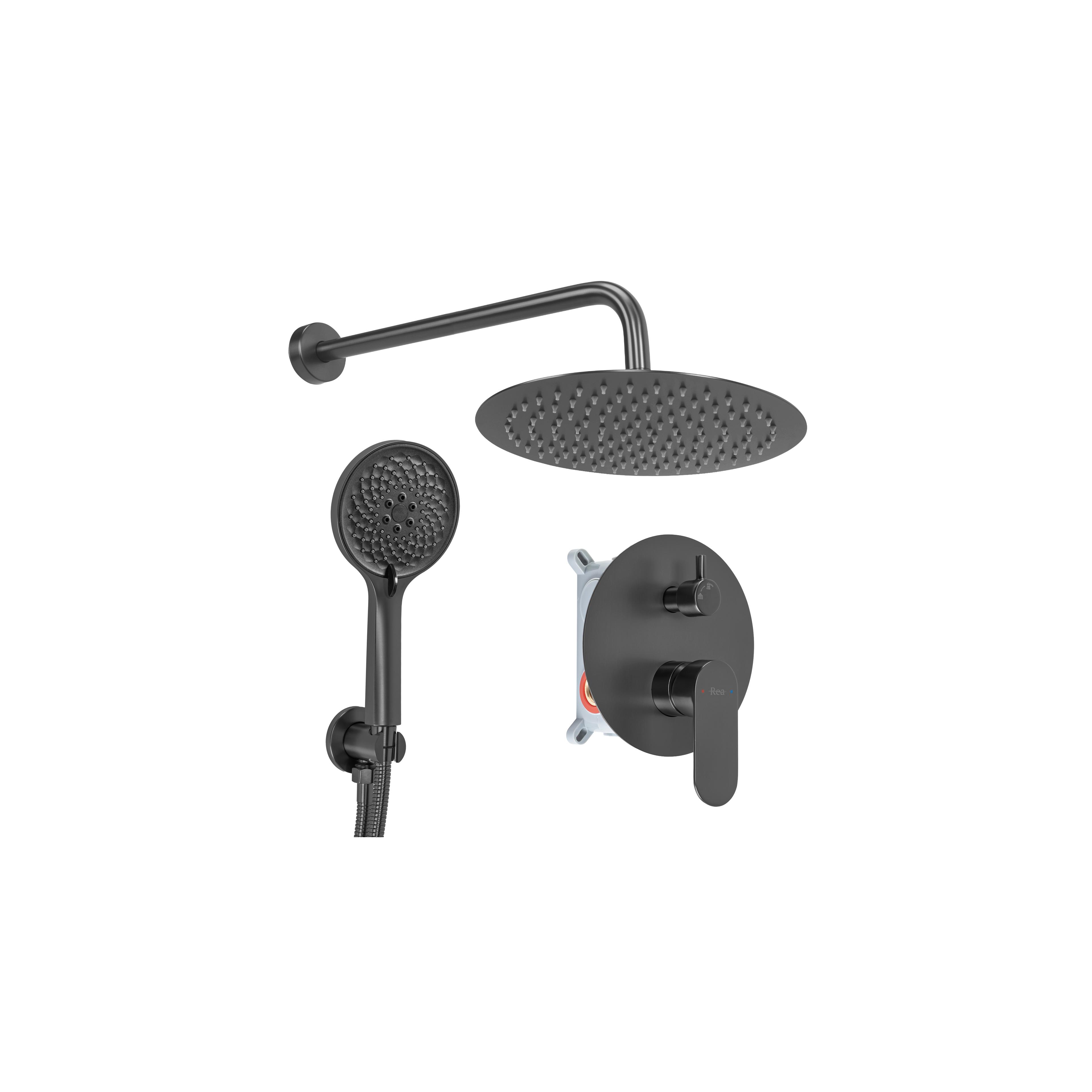 Inbyggt duschset Rea Drop Titan + BOX