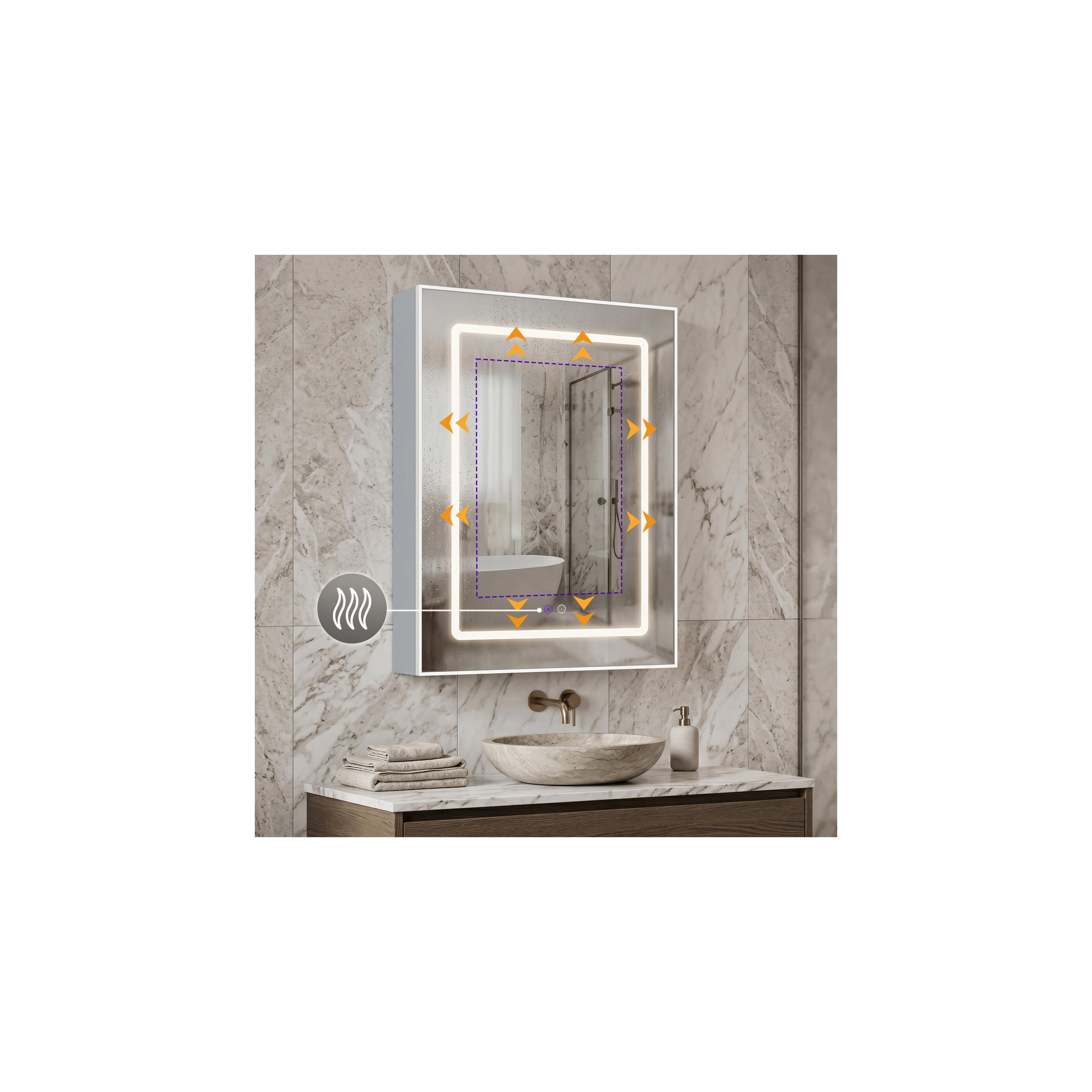 LED-Spiegelschrank Rea Zenit 70x50cm