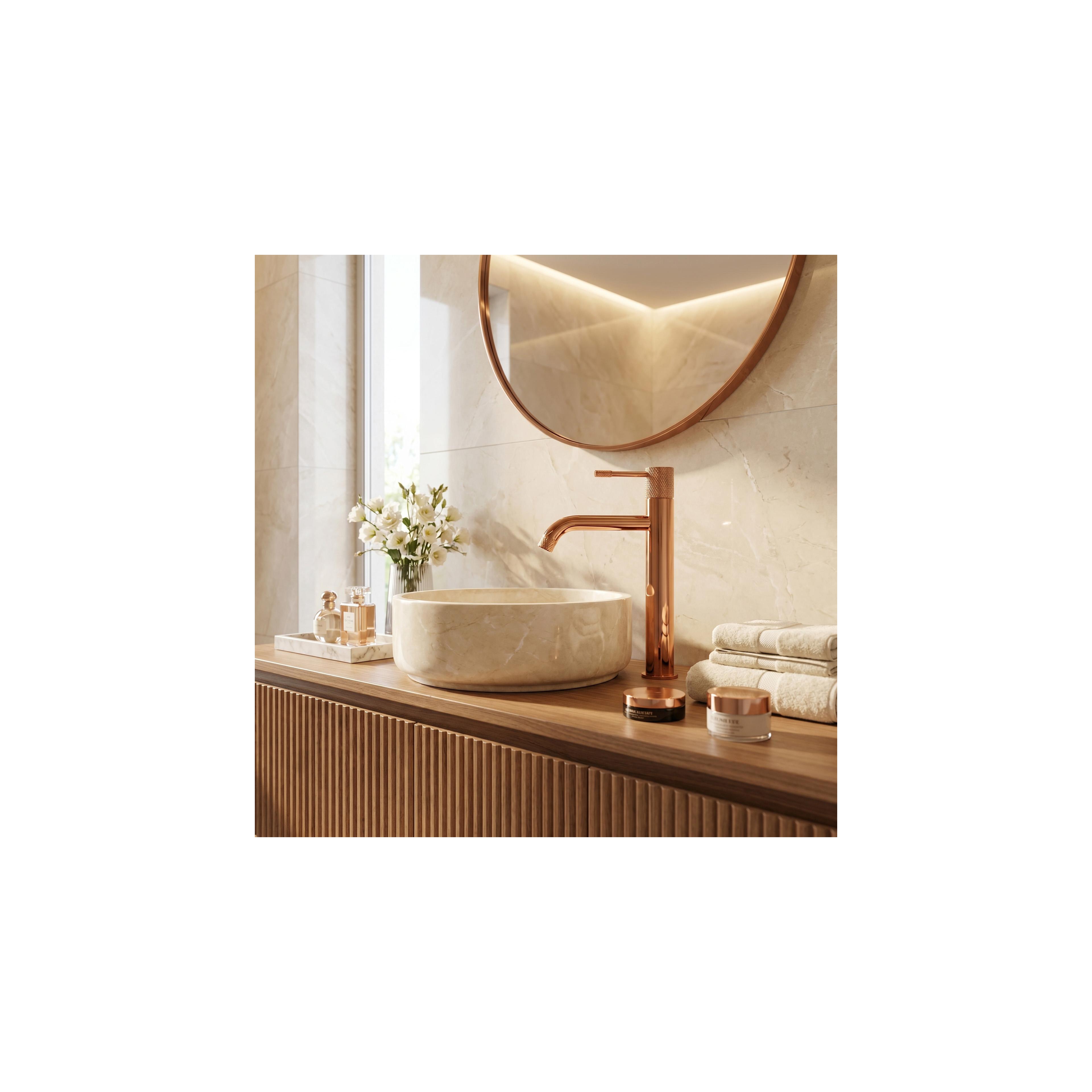 Bathroom faucet Rea Venti Copper High
