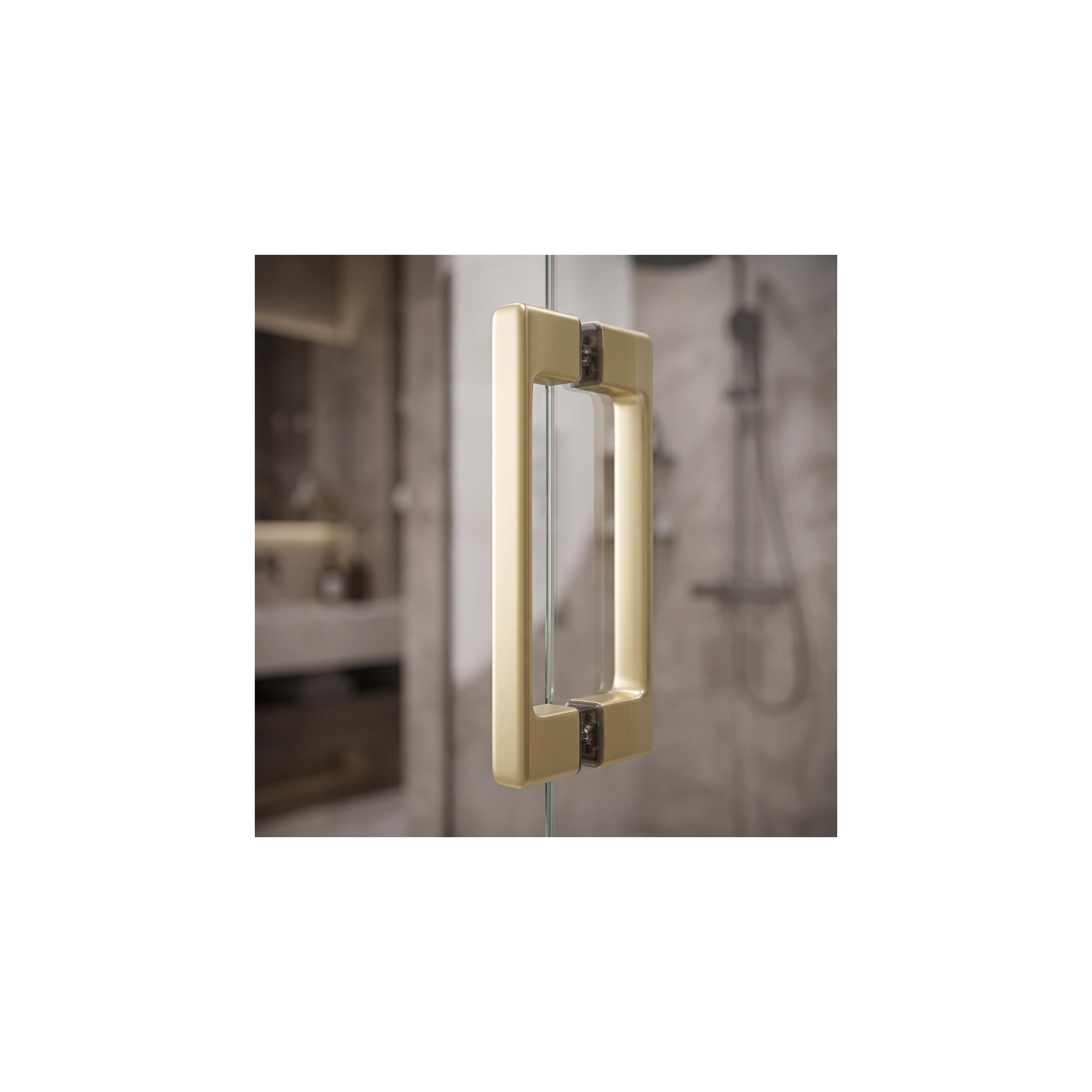 Tirador para puerta de ducha Rea 02 Brushed Gold