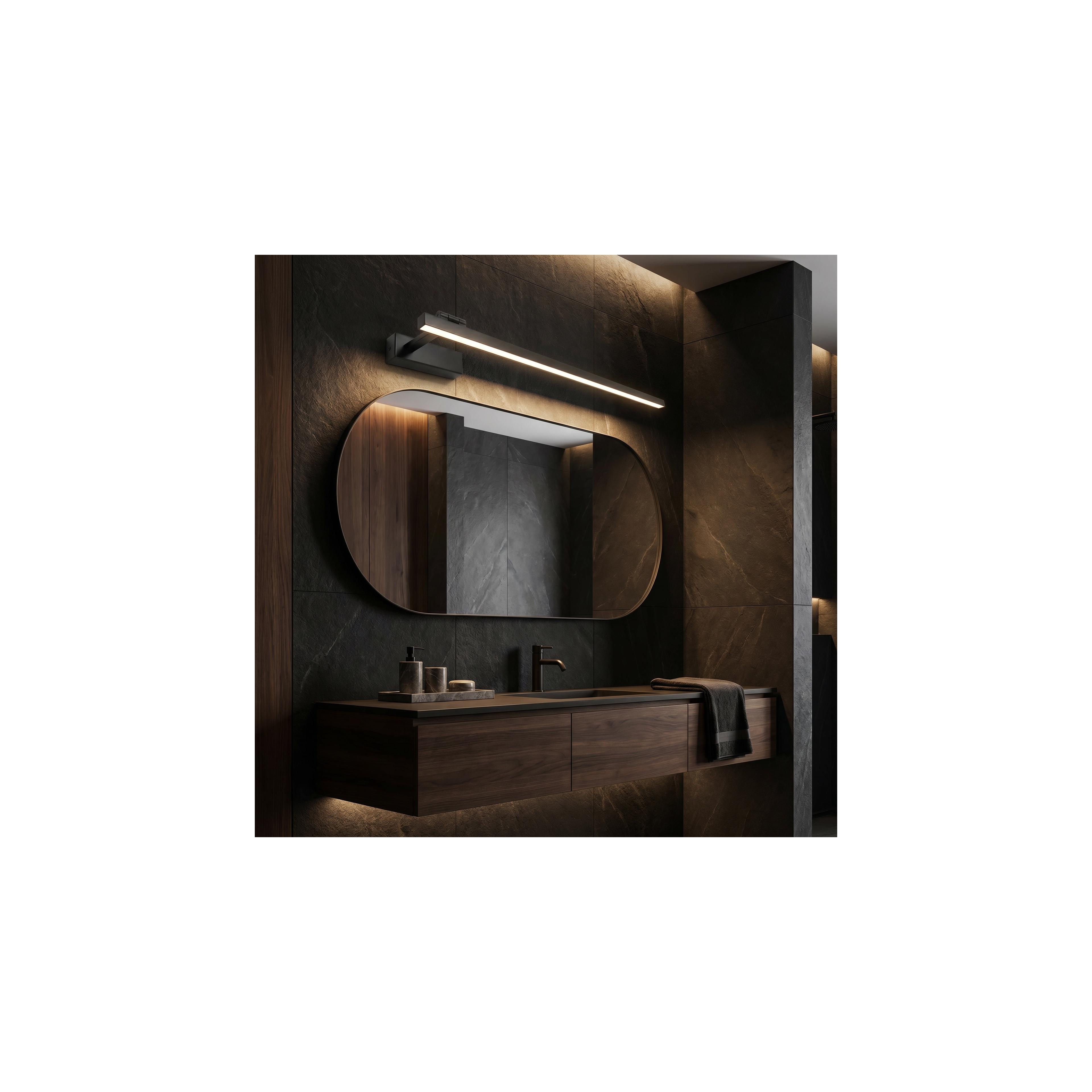 Vannitoa seina LED-valgusti SWE036-1W 80cm BLACK