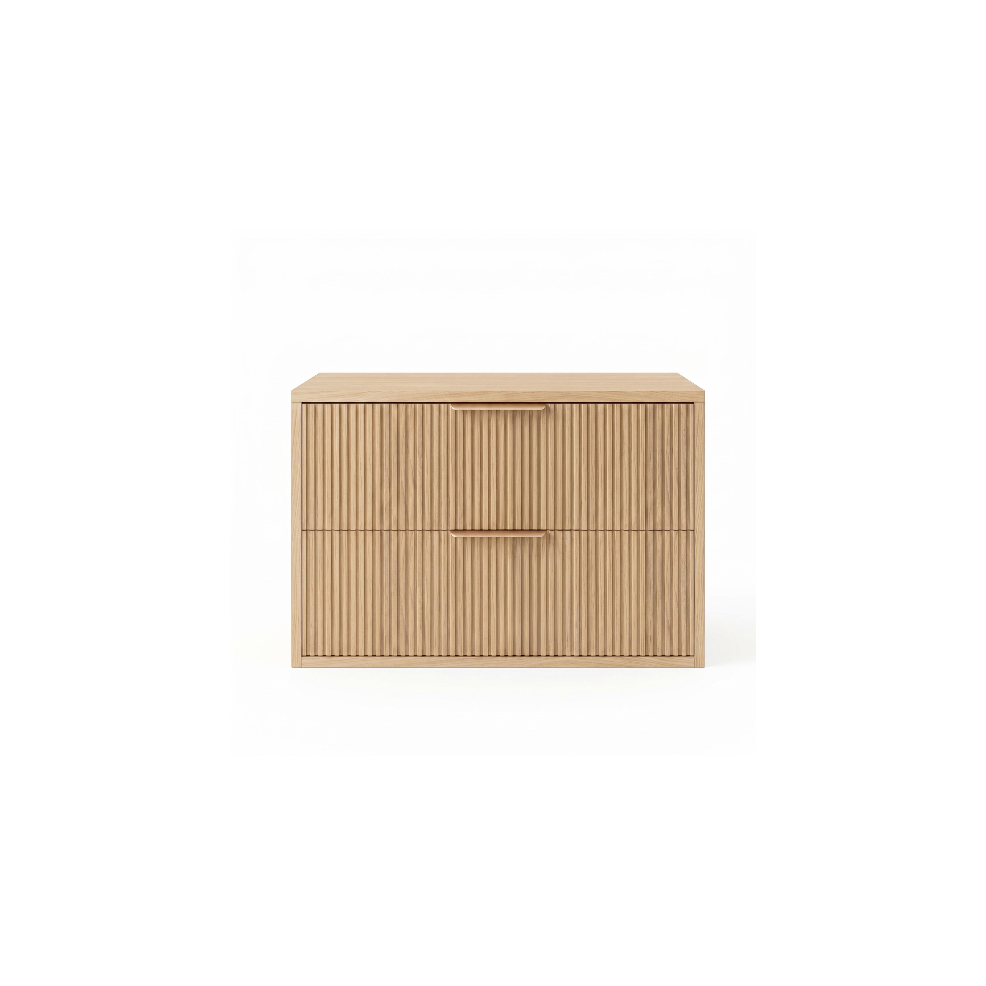 Bathroom vanity cabinet Rea Mono 60cm Beige