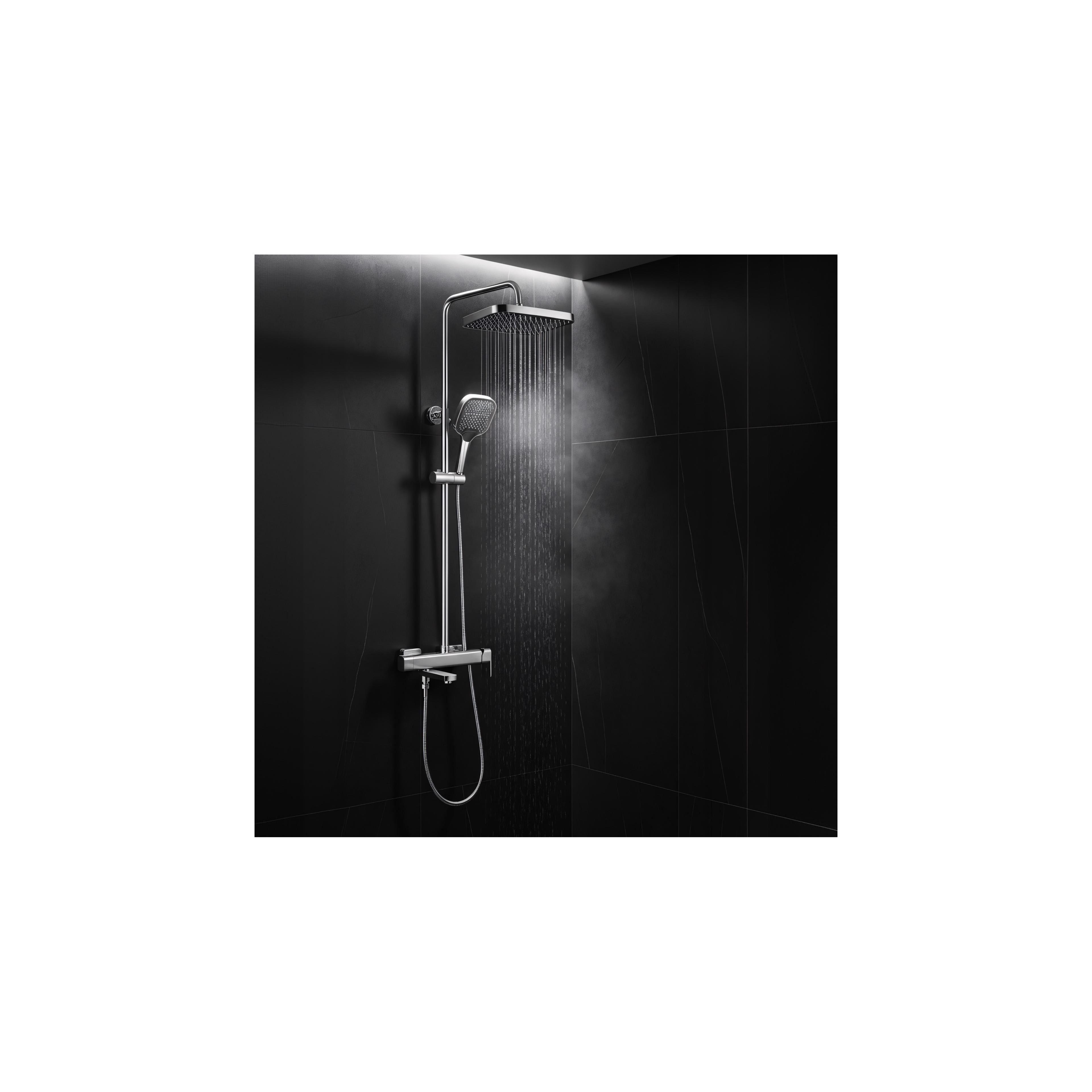 Kit de douche Rea Arlo Brush Nickle