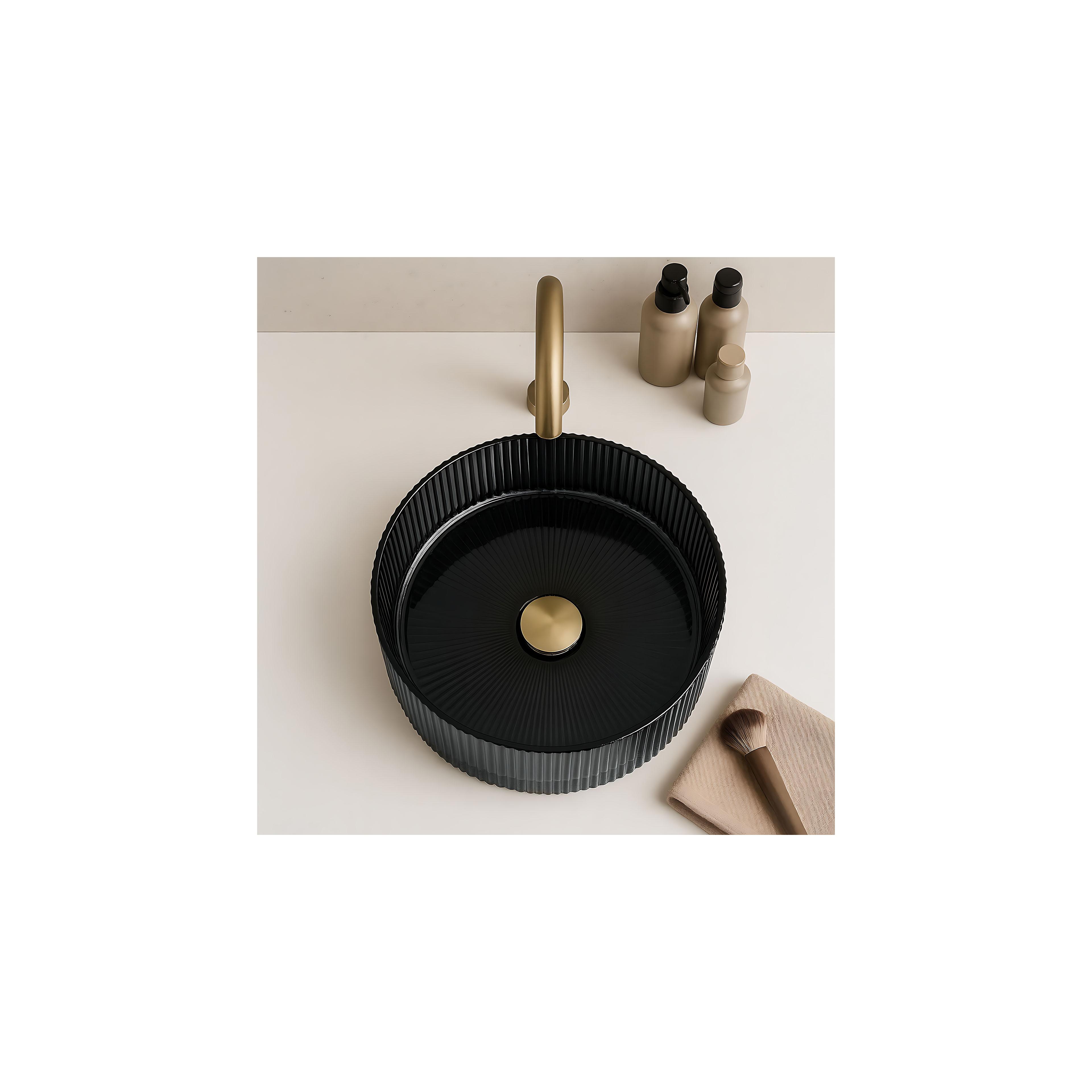 Nadgradni umivaonik Rea Ingrid 36 Black