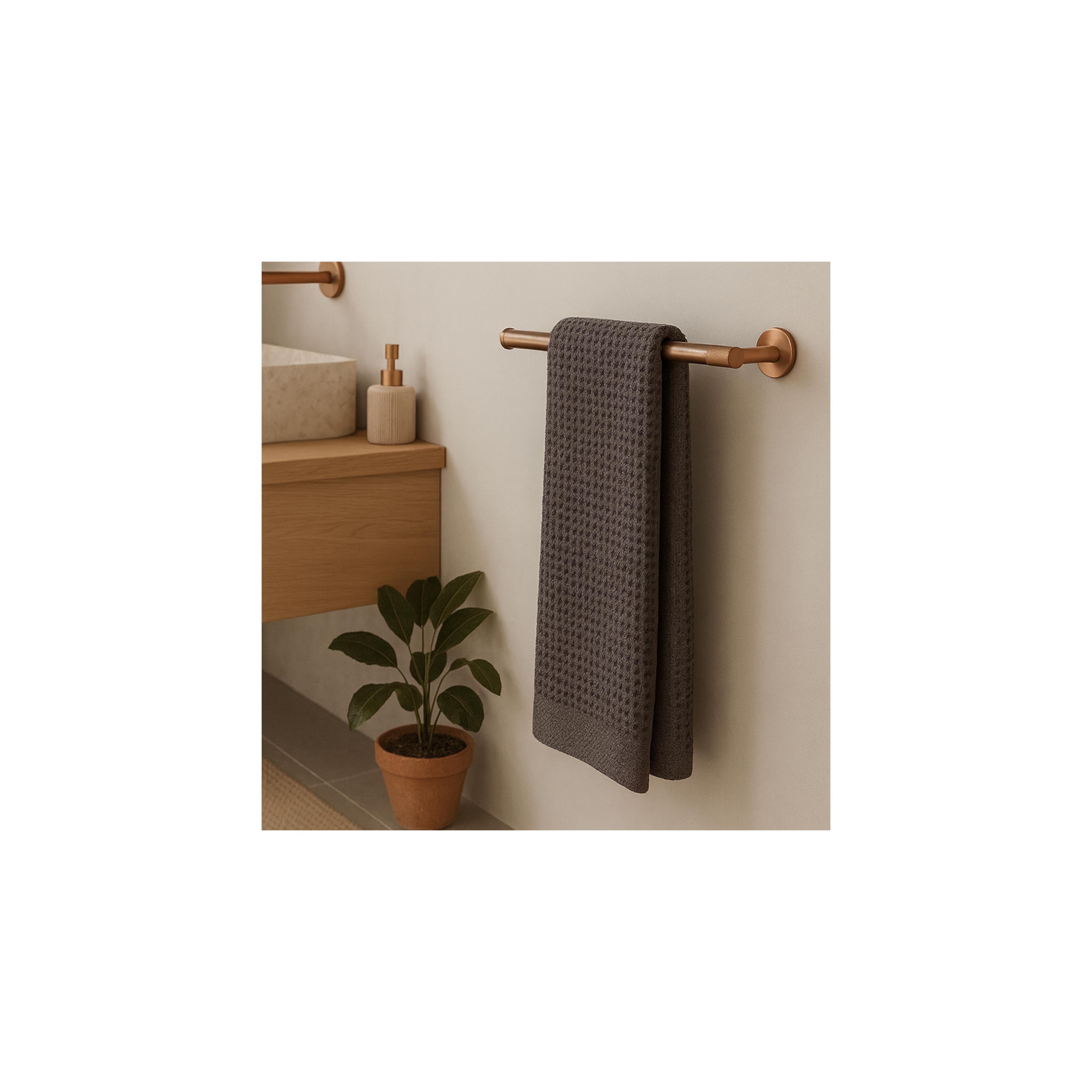 Vannas istabas pakaramais 6610a Modern Brush Copper