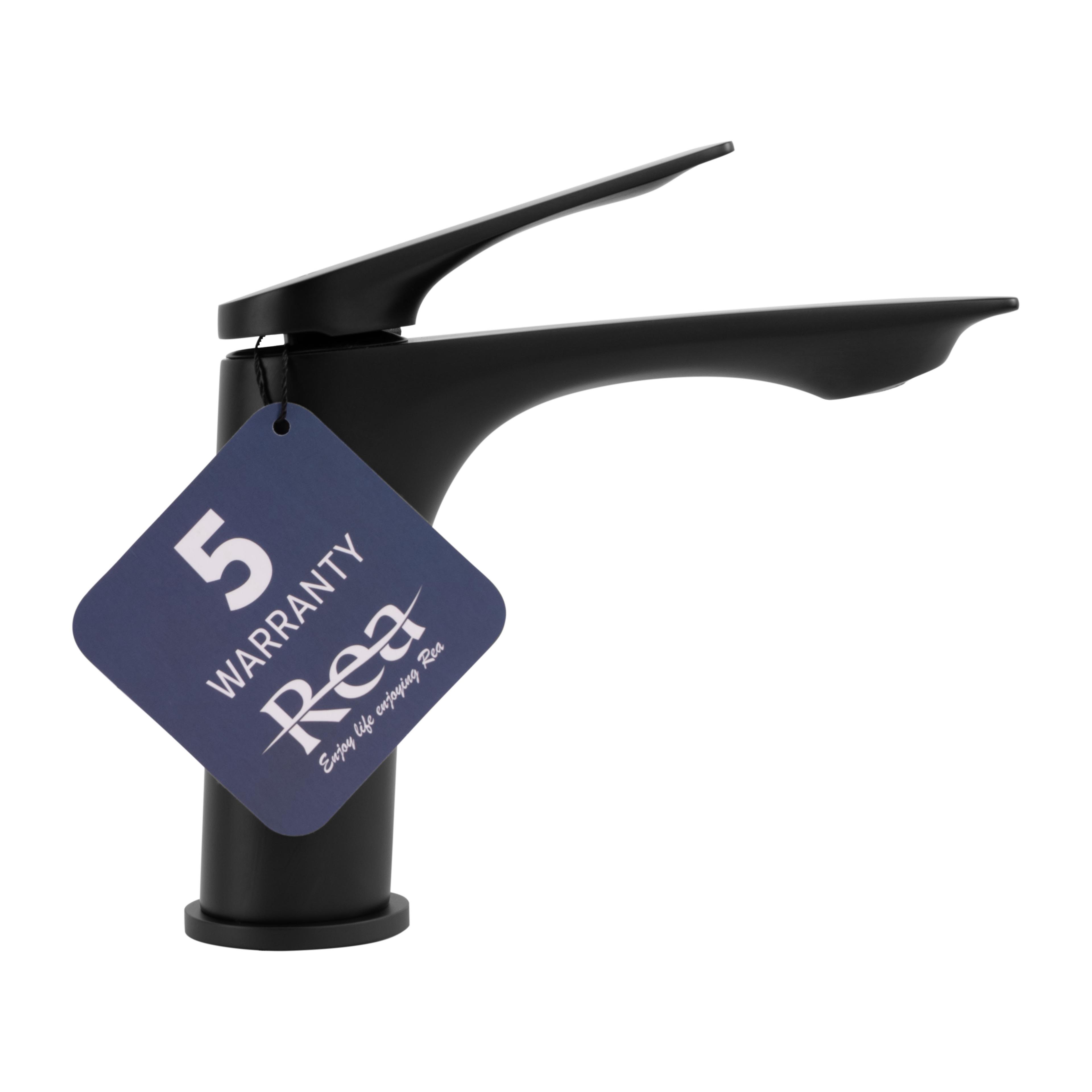 Robinet de salle de bain Rea AVALON Black Low