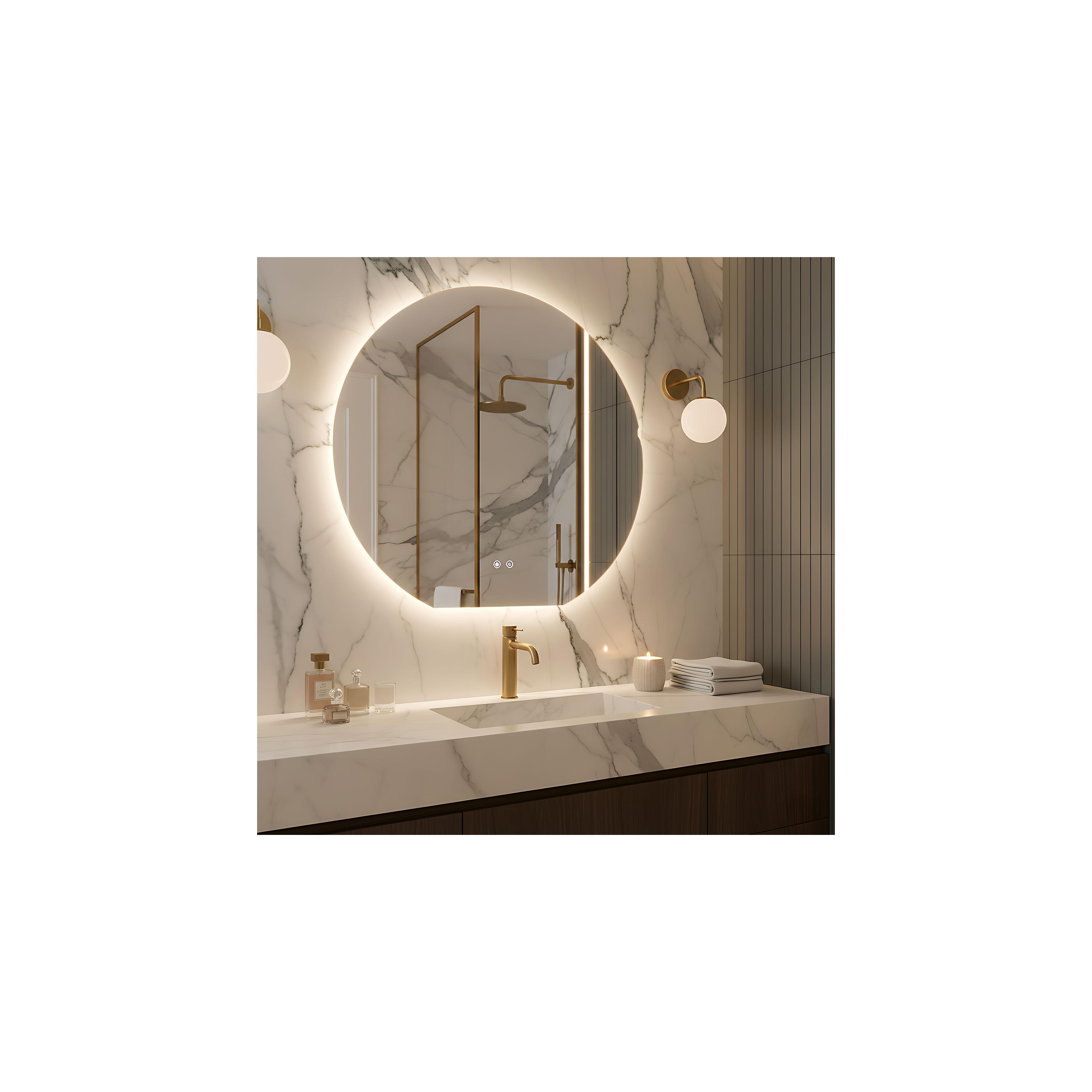 Miroir LED 90cm Fabio