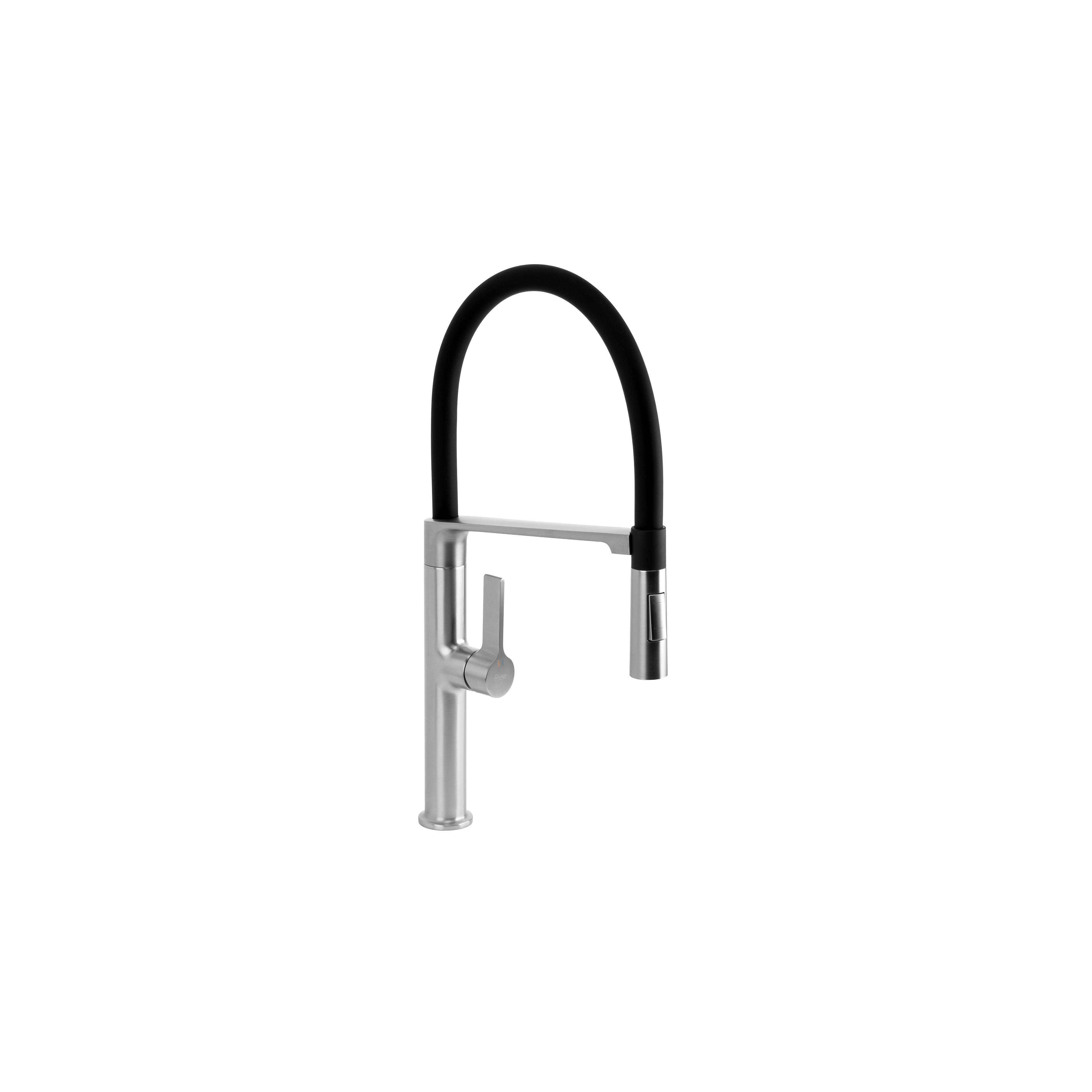 Kitchen faucet REA Lago Brush Nickel