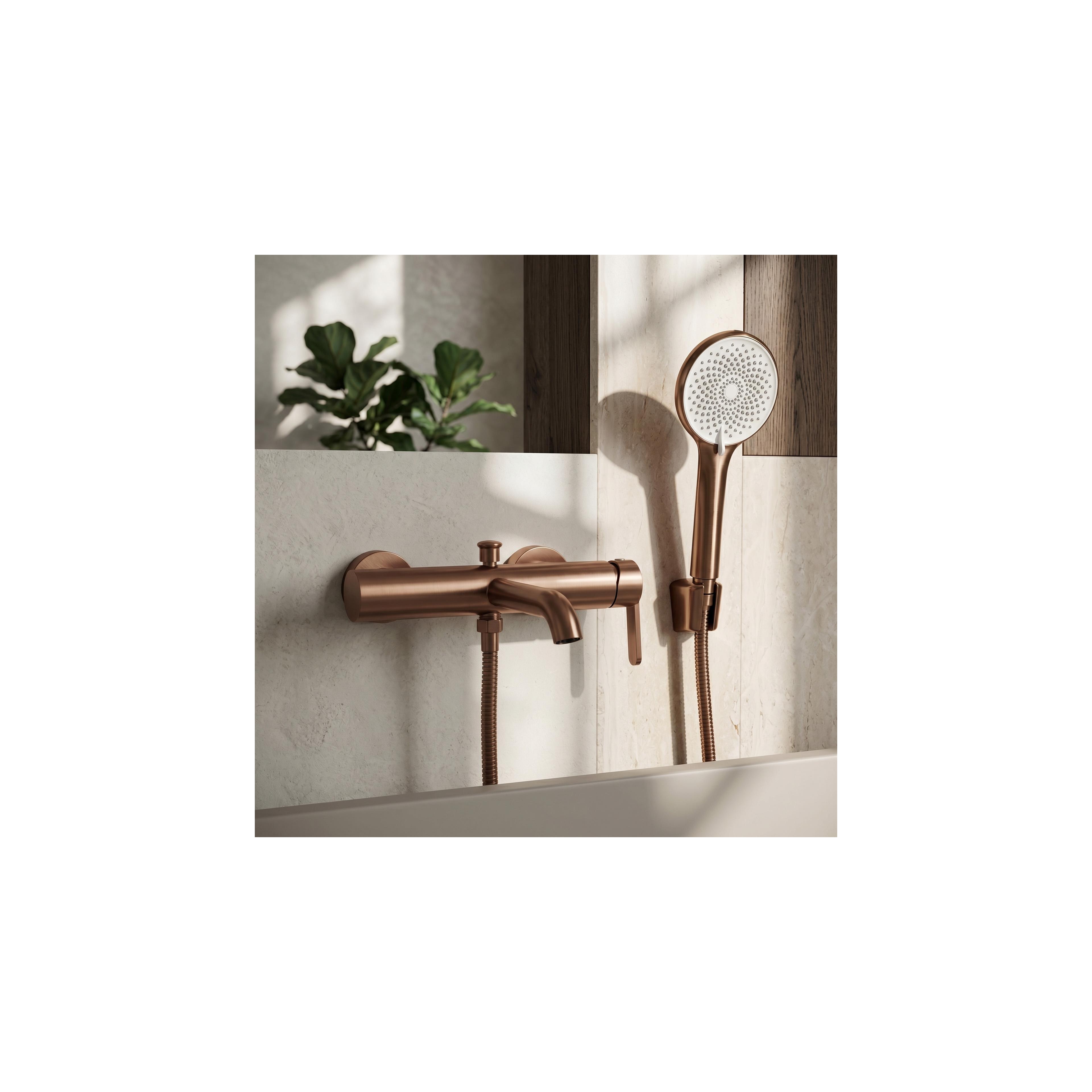 Bath faucet REA Ontario Side Brush Copper