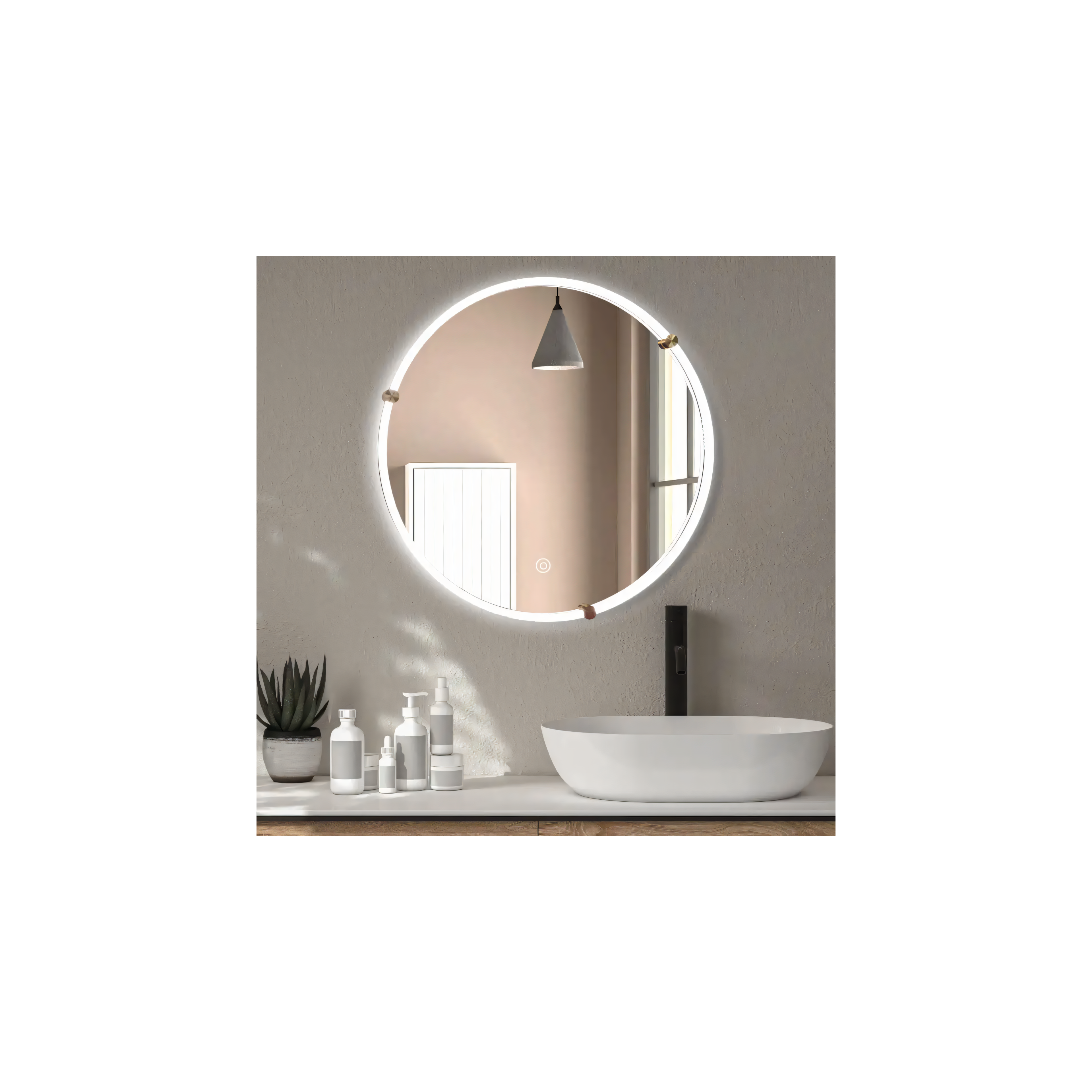 LED sienas spogulis 70cm BL805