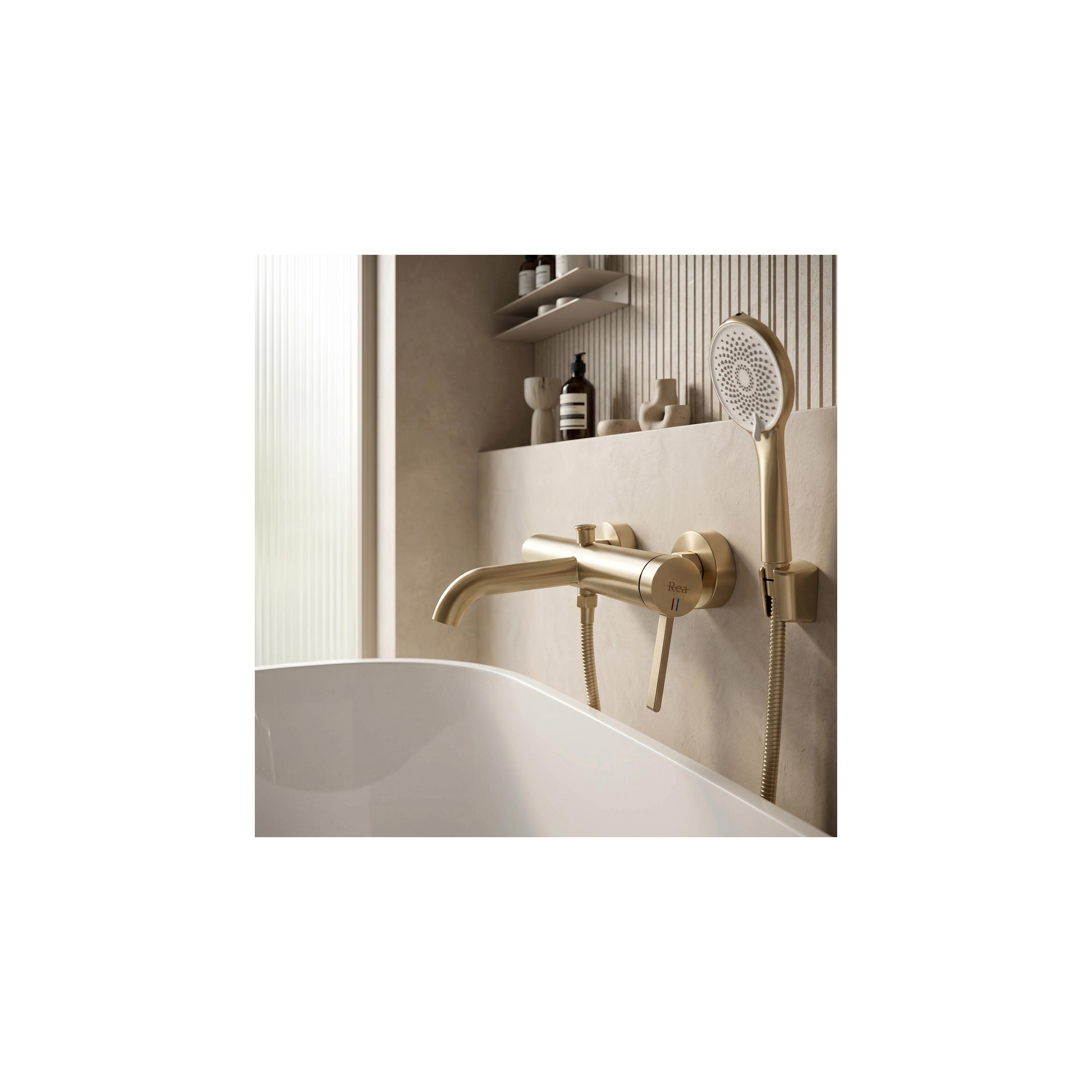 Bath faucet REA Rivo Brush Gold