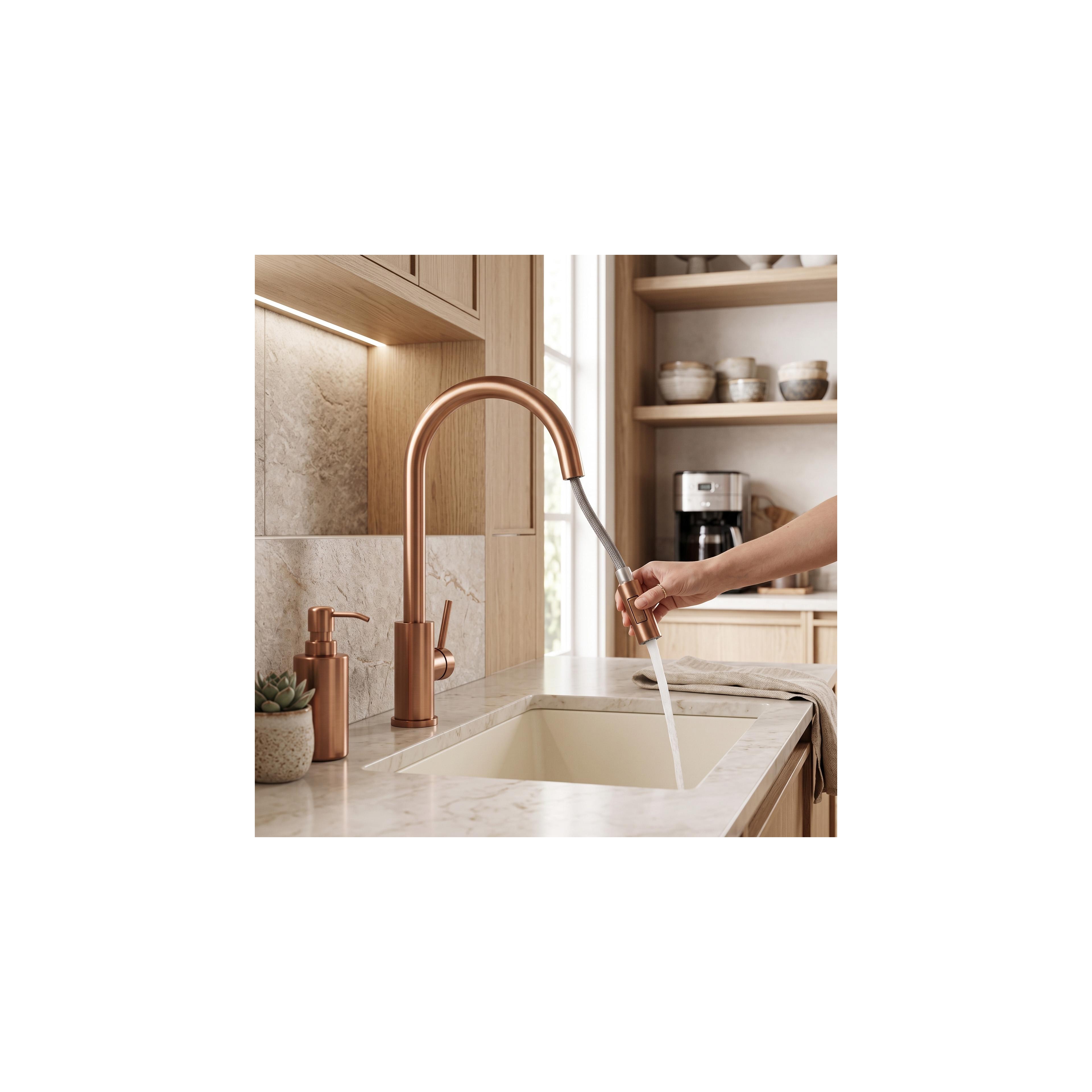 Προέκταση βρύσης κουζίνας μόνο για REA Fresh Brush Copper