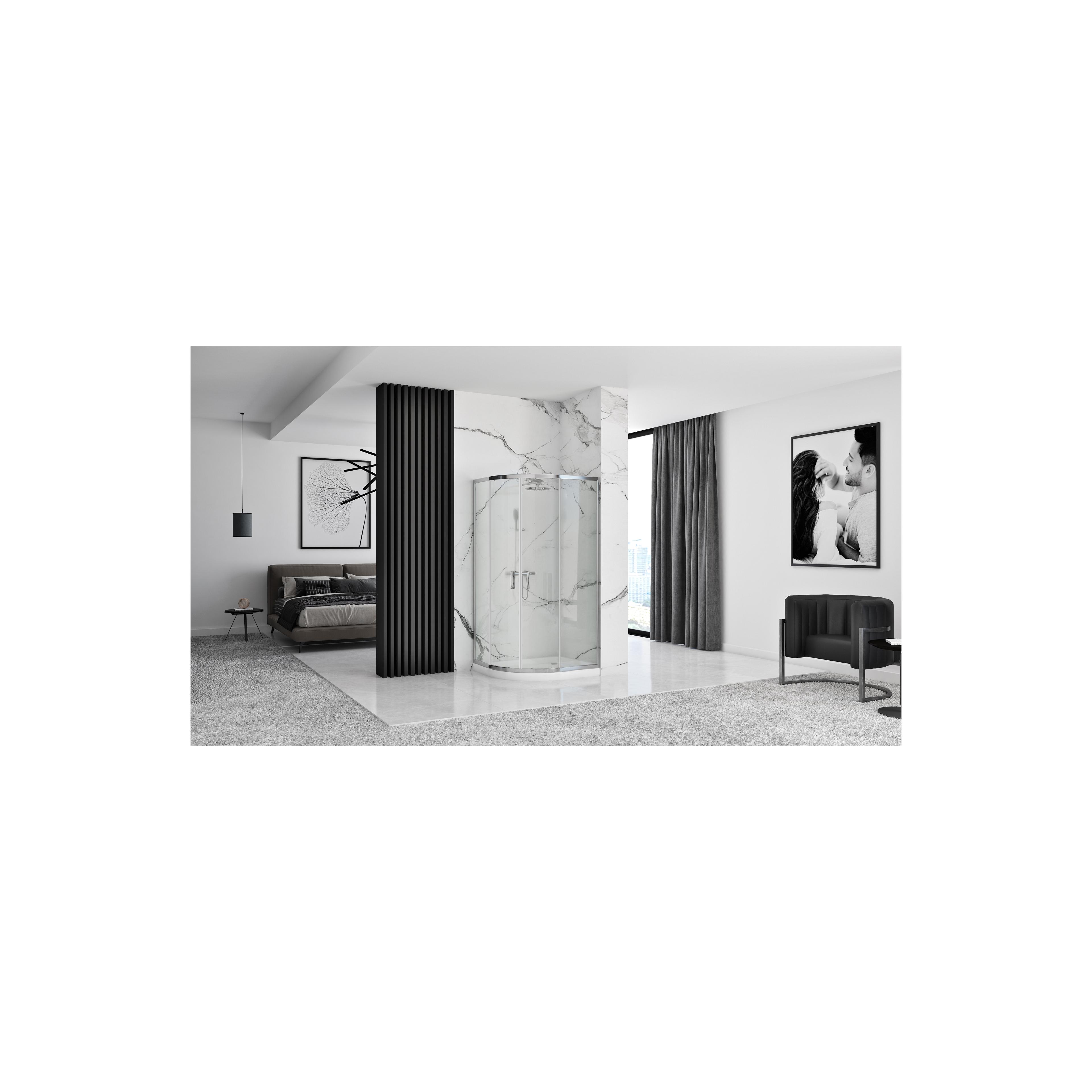 Cabina de ducha REA Look Chrome 80x80