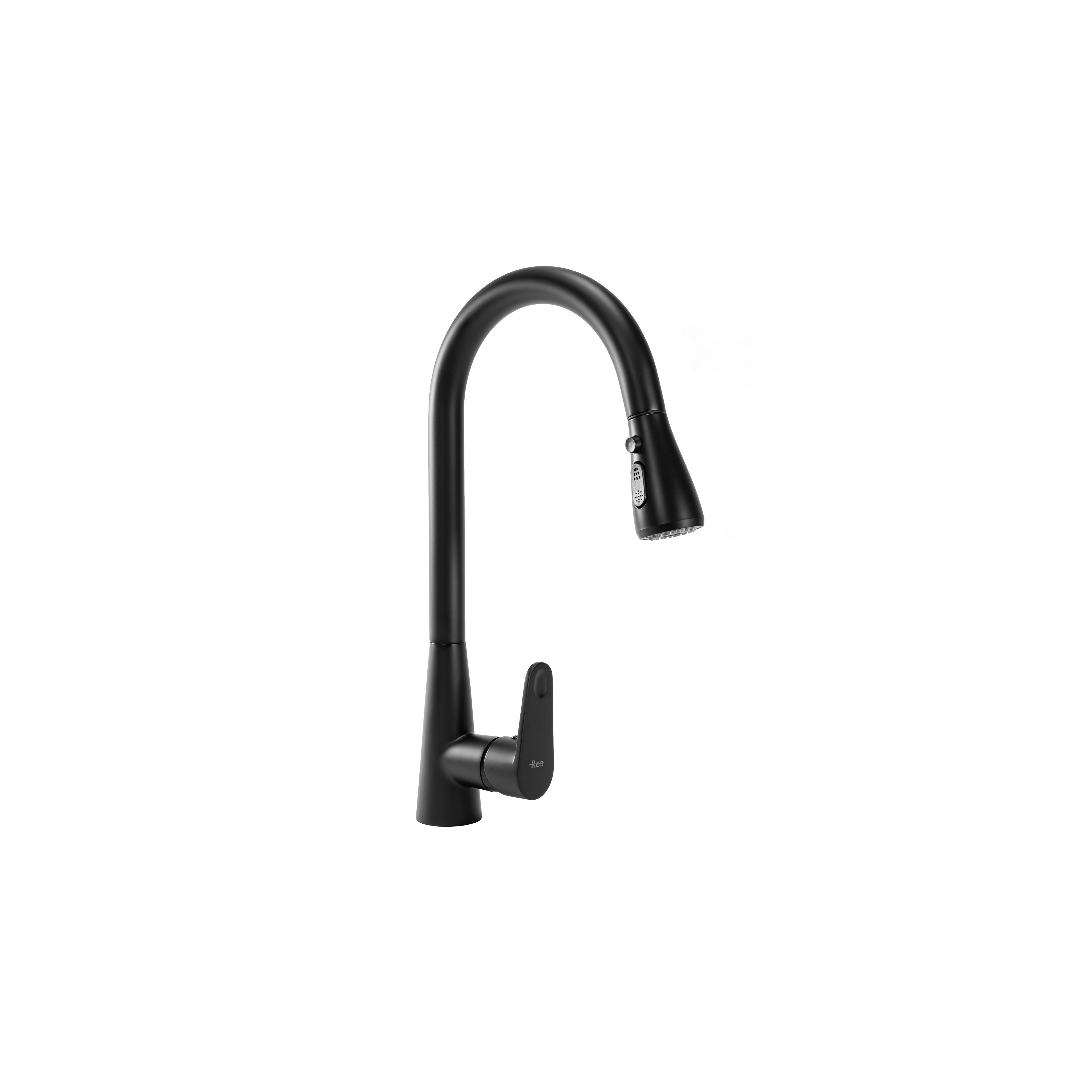 Kitchen faucet Mild black mat