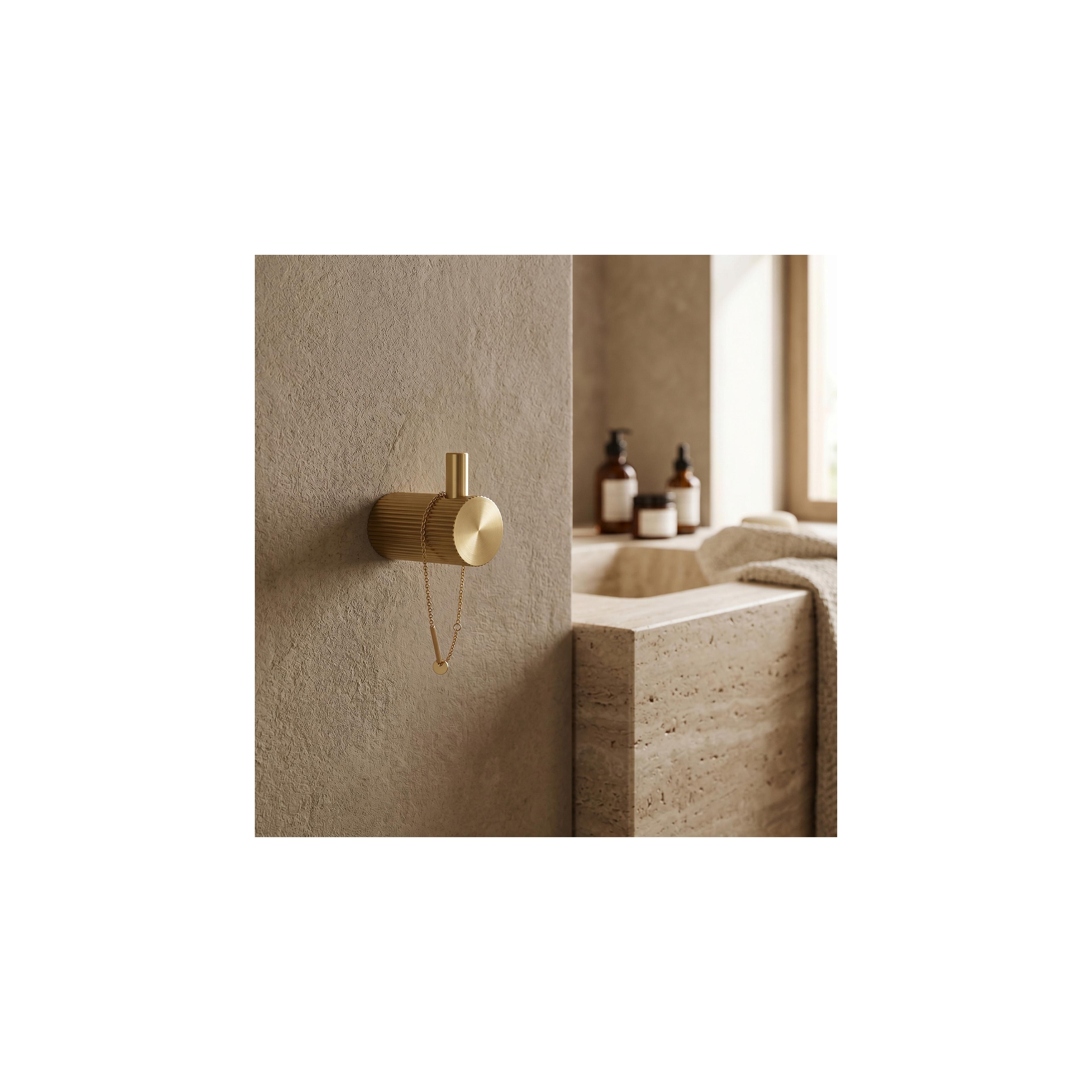 Fürdőszobai akasztó 64104 SOLO Brush Gold