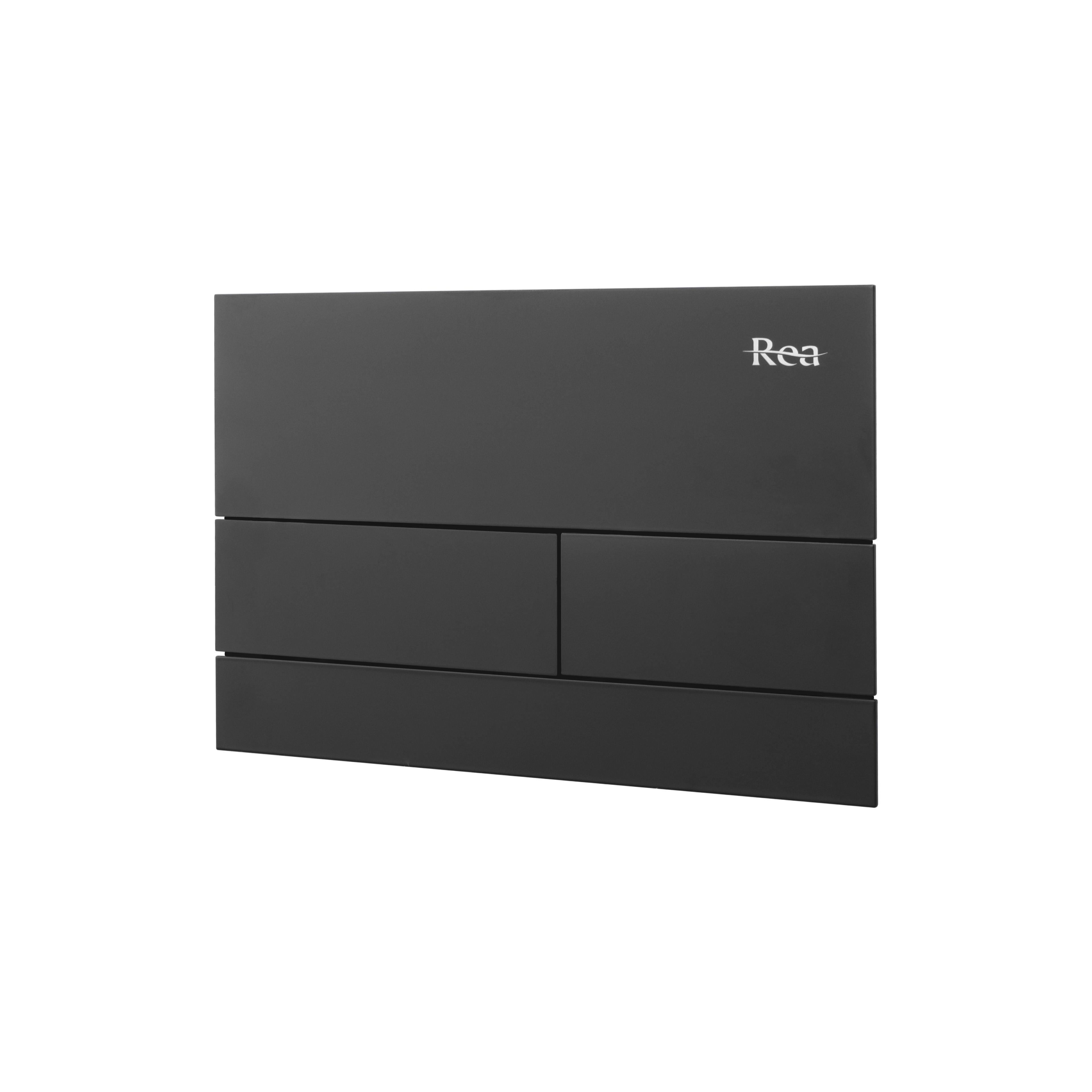 Toilet Flush Button K011A-Q Rea T Black Matt