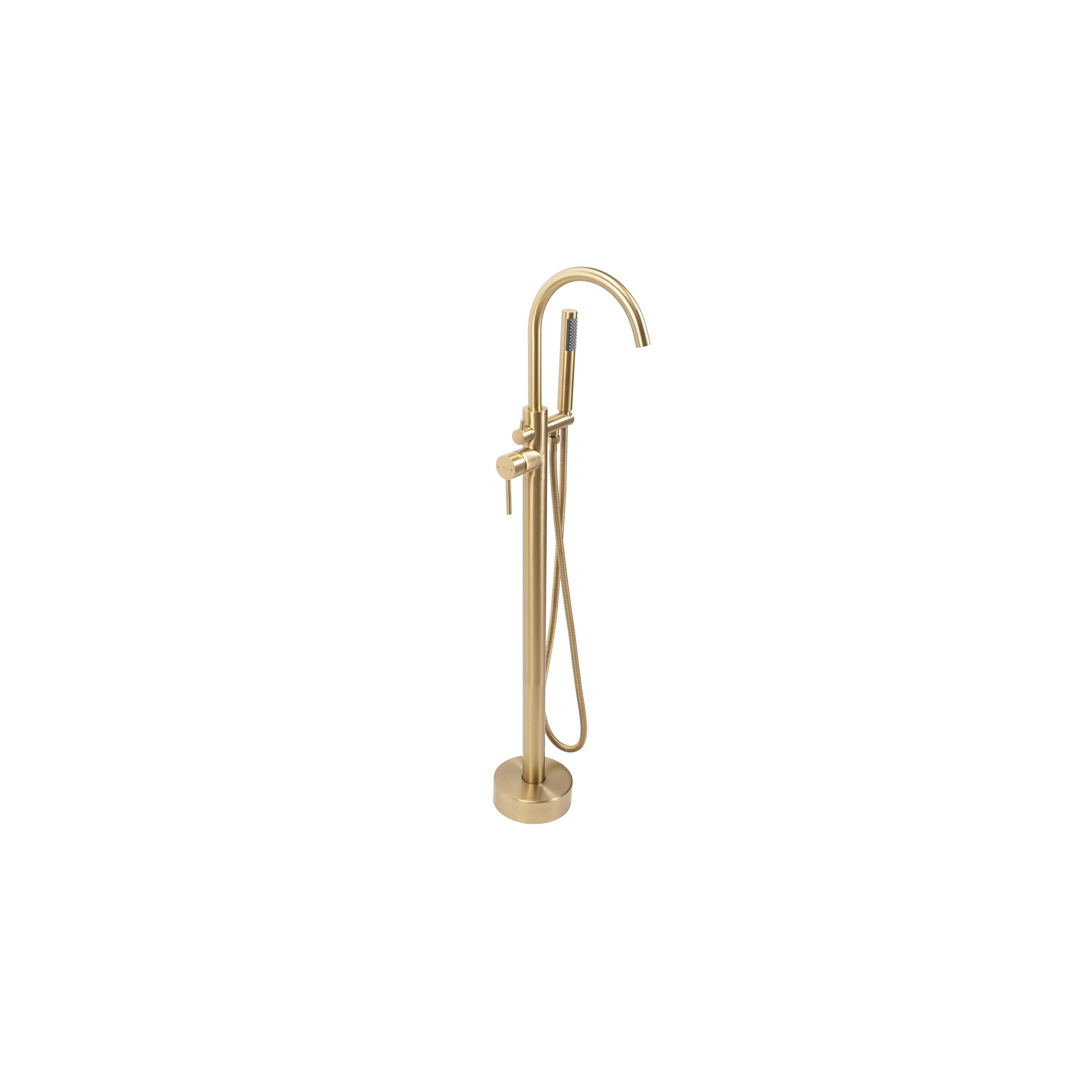 Free-standing faucet Rea MONO Gold Brush