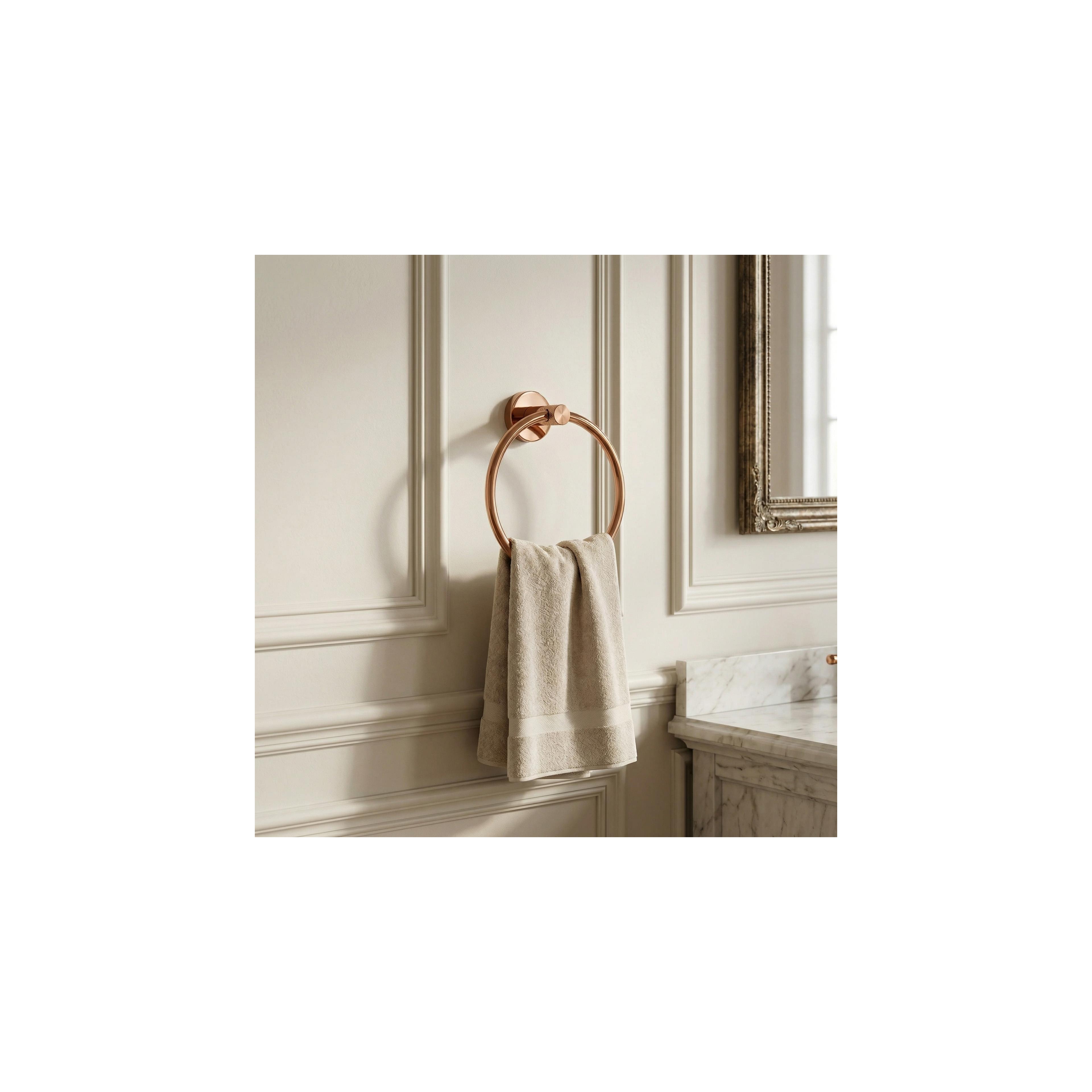 Bathroom hanger Ring 6610 Modern Copper