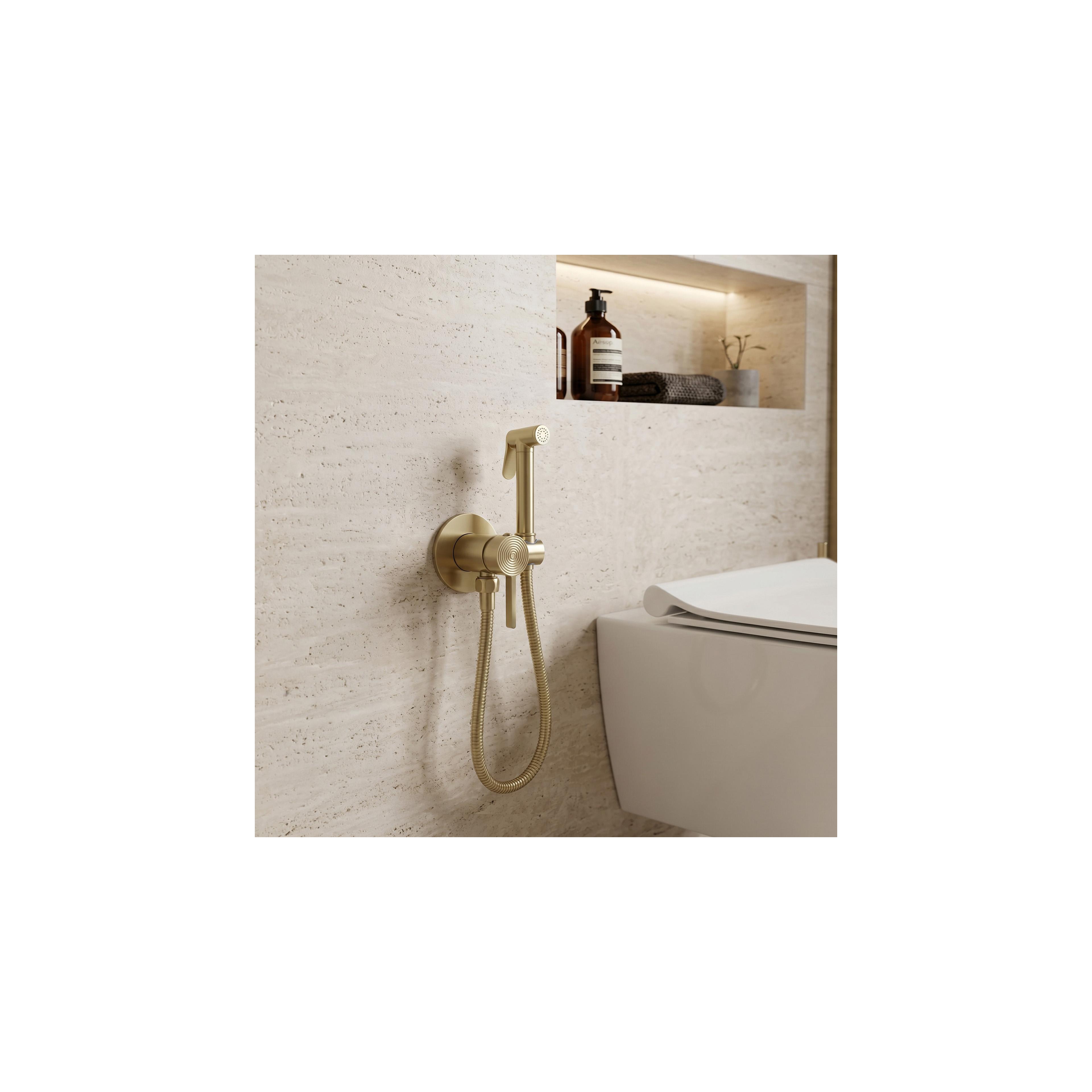 Mitigeur pour bidet  Rea Foster Brush Gold