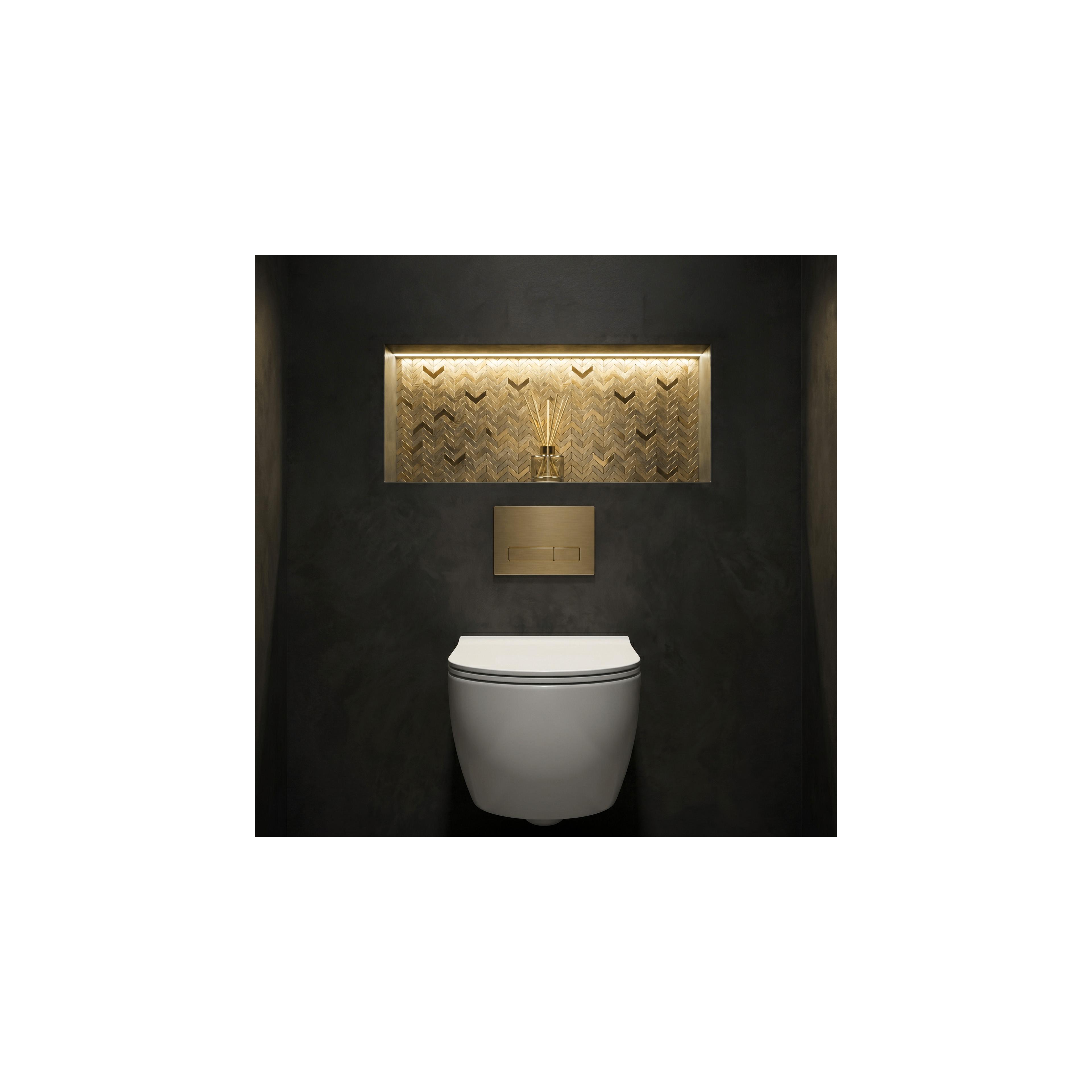 Mozaika REA P14453A Brush Gold